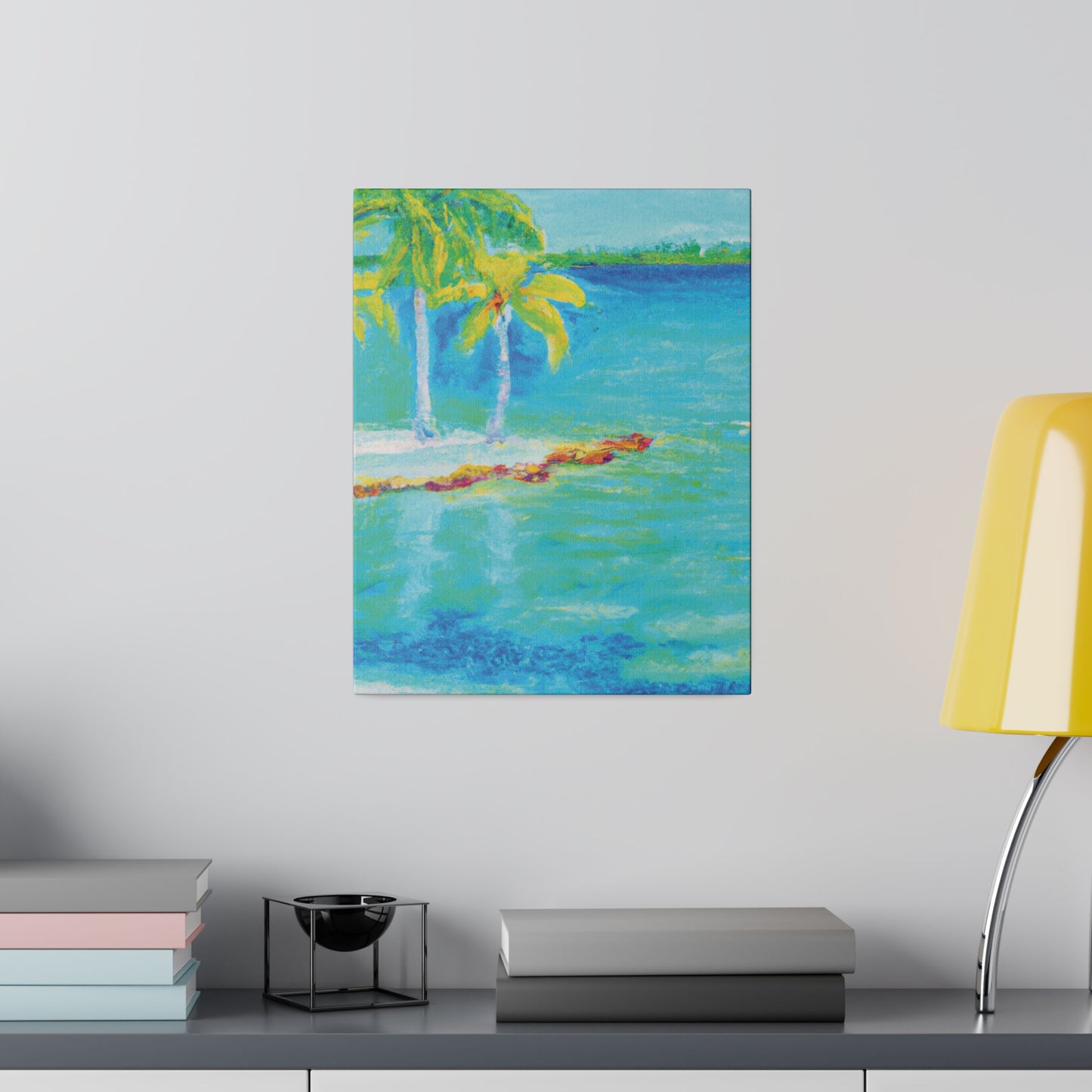 4444R - Bahamas Ocean Painting Print | Bahamas | Ocean | Beach | Poster | Home Decor | Wall Art | Canvas