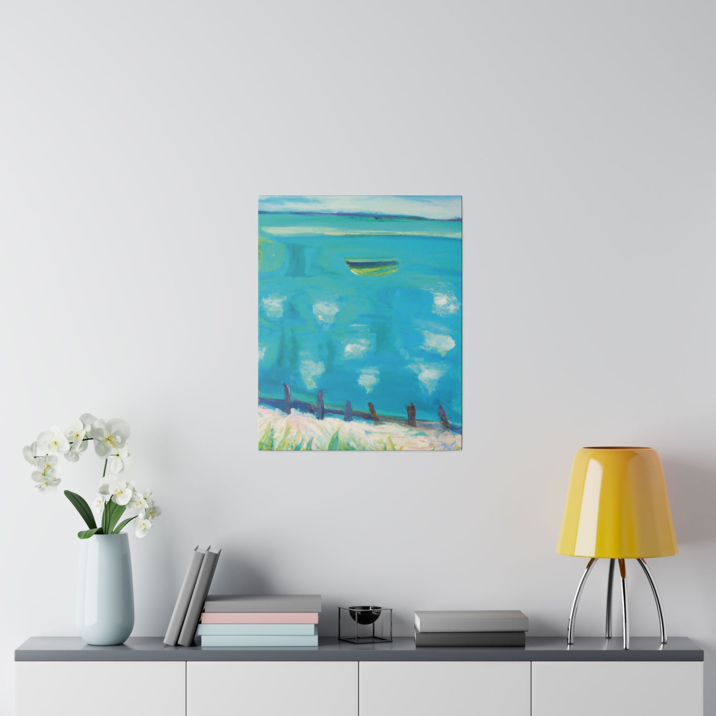 7993C - Bahamas Ocean Painting Print | Bahamas | Ocean | Beach | Poster | Home Decor | Wall Art | Canvas