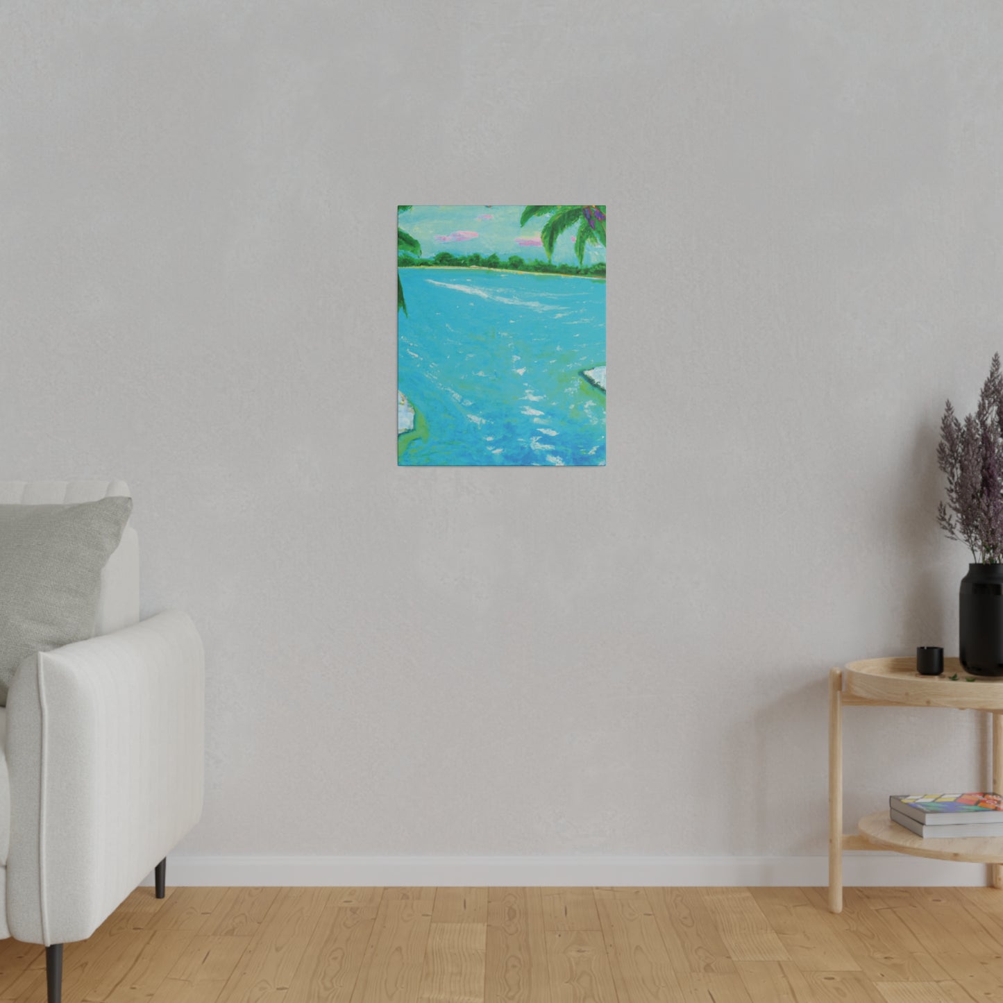 6527F - Bahamas Ocean Painting Print | Bahamas | Ocean | Beach | Poster | Home Decor | Wall Art | Canvas