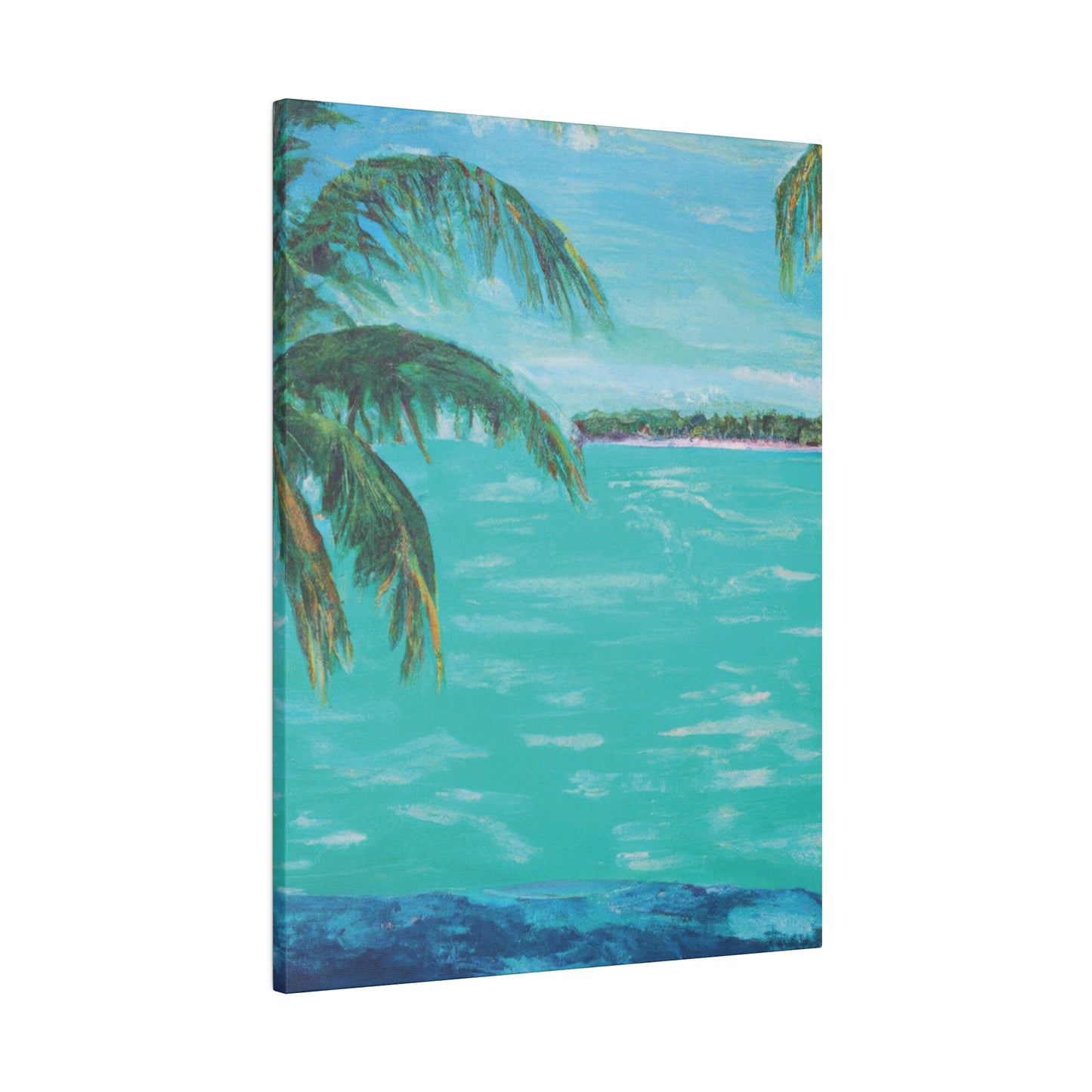 362P - Bahamas Ocean Painting Print | Bahamas | Ocean | Beach | Poster | Home Decor | Wall Art | Canvas