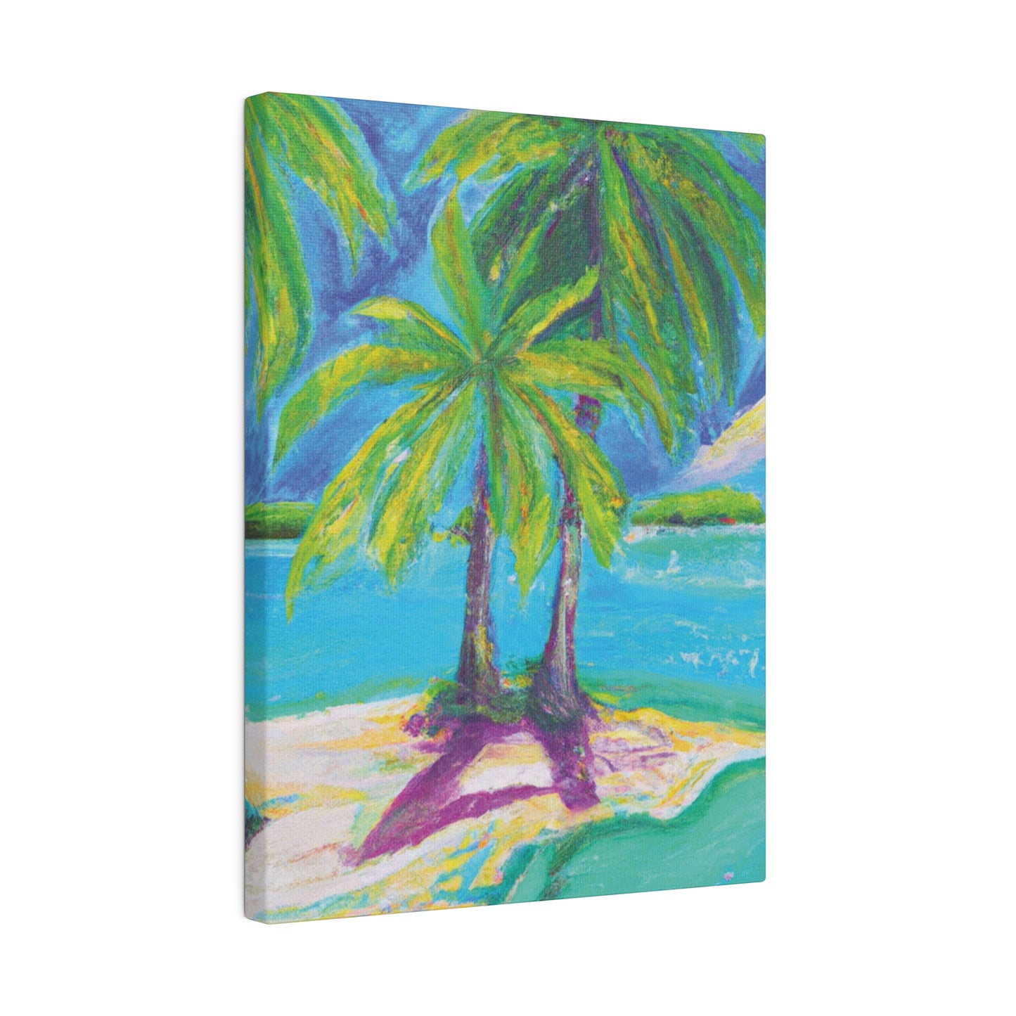 6632P - Bahamas Ocean Painting Print | Bahamas | Ocean | Beach | Poster | Home Decor | Wall Art | Canvas