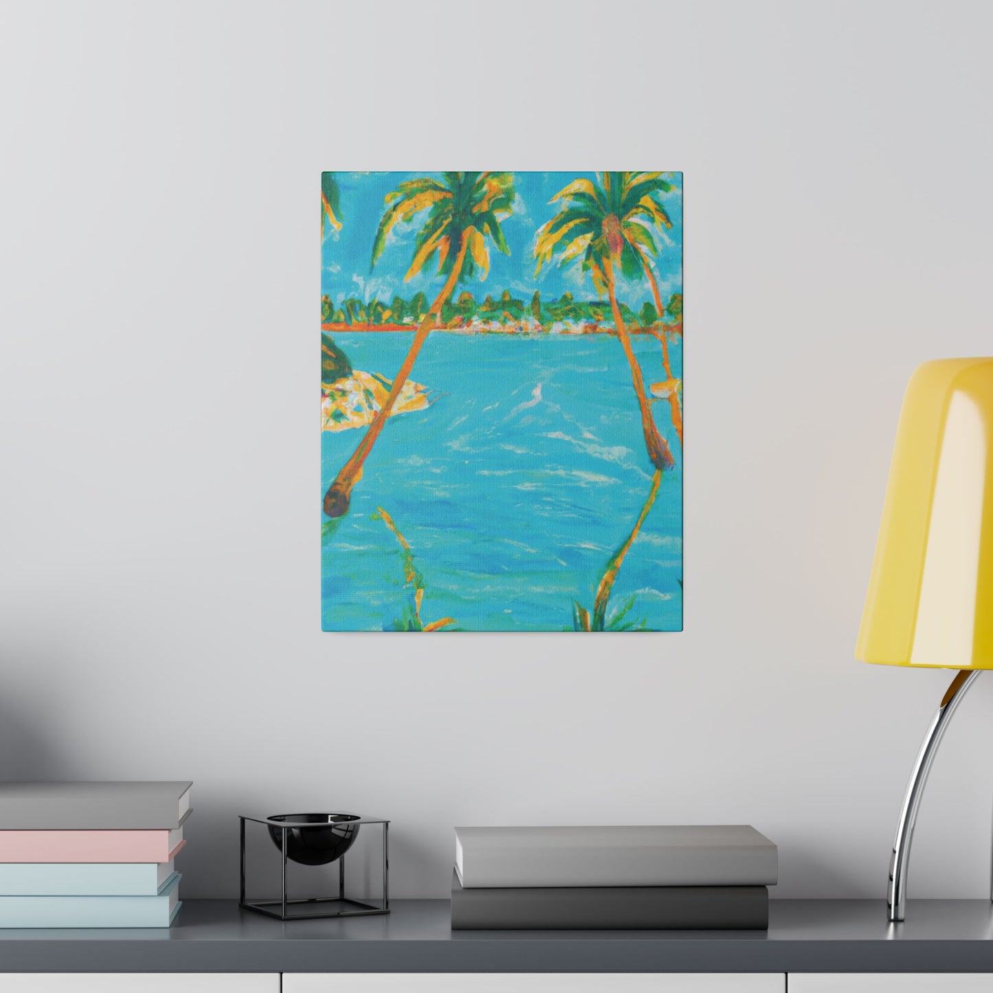 4338G - Bahamas Ocean Painting Print | Bahamas | Ocean | Beach | Poster | Home Decor | Wall Art | Canvas