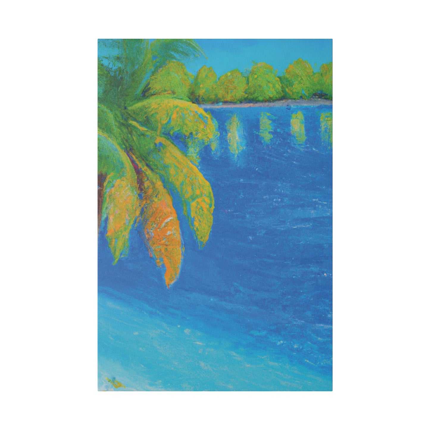 4567X - Bahamas Ocean Painting Print | Bahamas | Ocean | Beach | Poster | Home Decor | Wall Art | Canvas