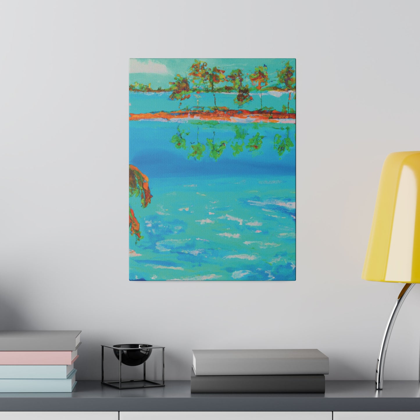 5171E - Bahamas Ocean Painting Print | Bahamas | Ocean | Beach | Poster | Home Decor | Wall Art | Canvas