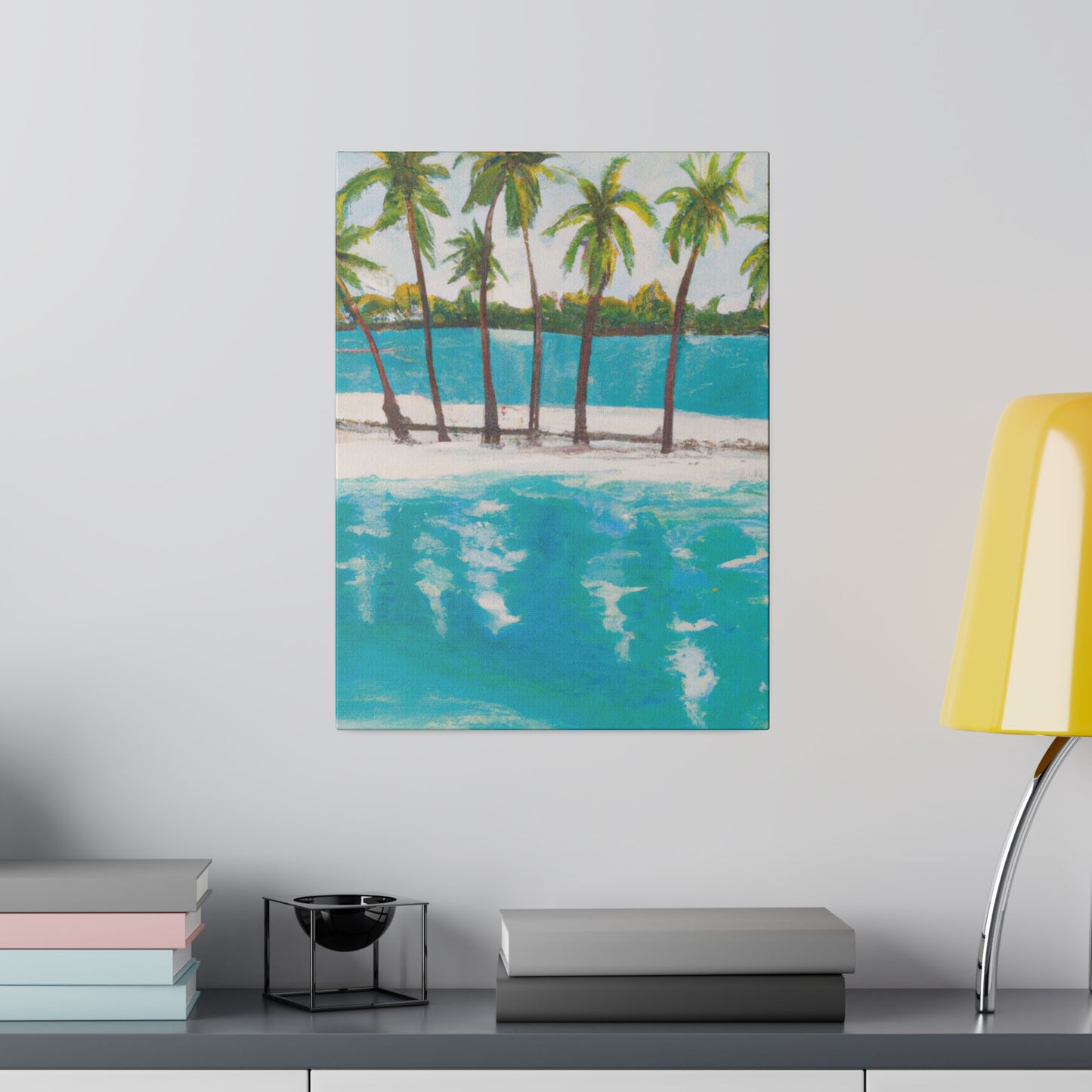 8045G - Bahamas Ocean Painting Print | Bahamas | Ocean | Beach | Poster | Home Decor | Wall Art | Canvas