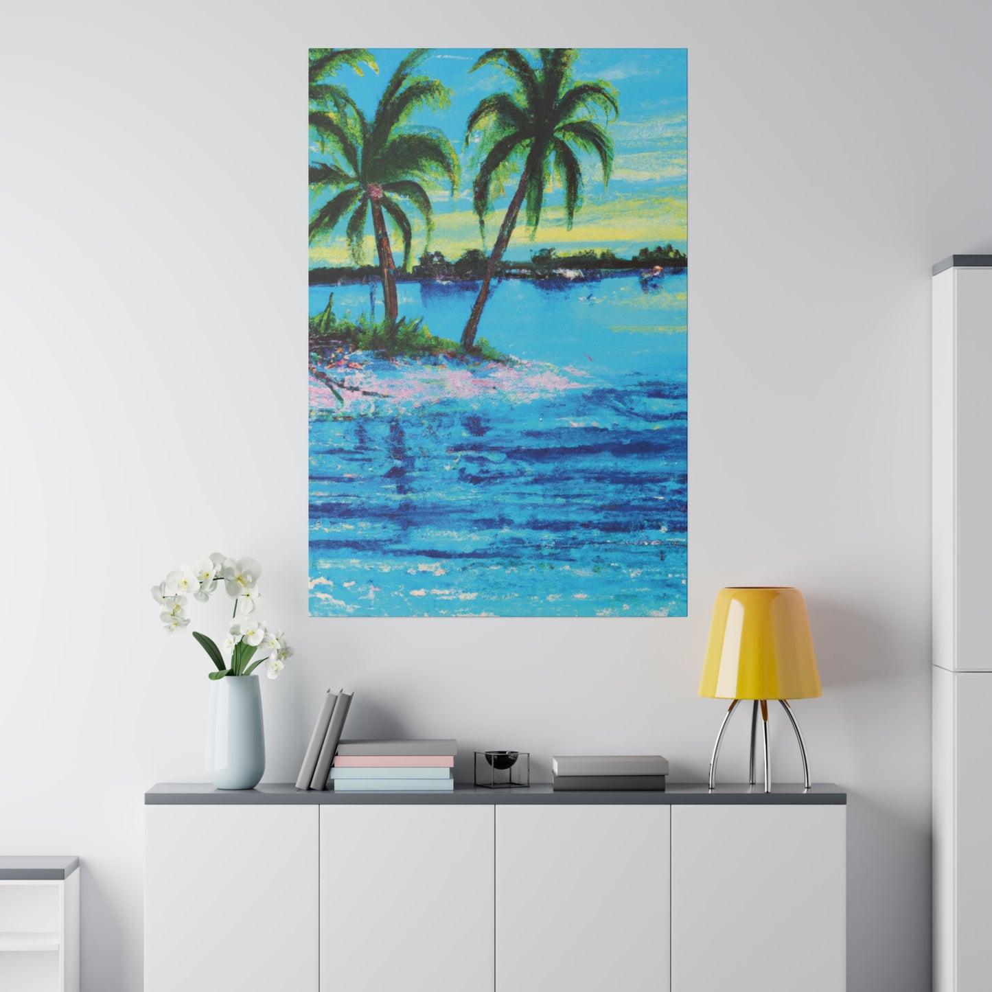 8156G - Bahamas Ocean Painting Print | Bahamas | Ocean | Beach | Poster | Home Decor | Wall Art | Canvas