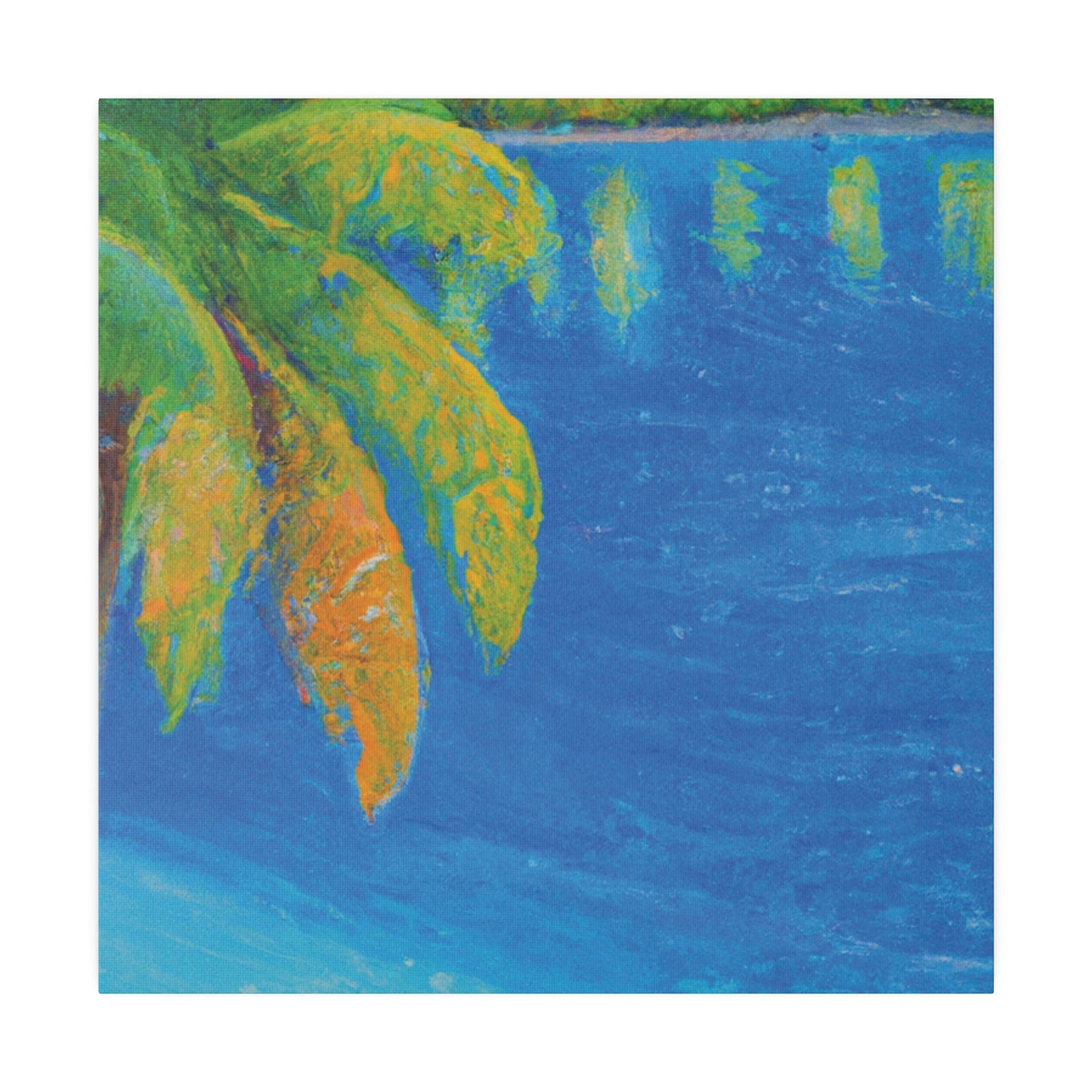 4567X - Bahamas Ocean Painting Print | Bahamas | Ocean | Beach | Poster | Home Decor | Wall Art | Canvas