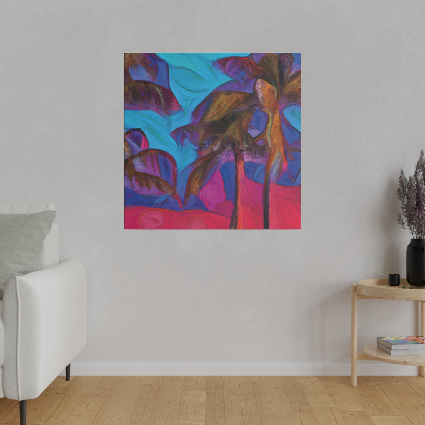 6709Z - Miami Beach Sunset Painting Print | Miami | Beach | Sunset | Poster | Home Decor | Wall Art | Canvas