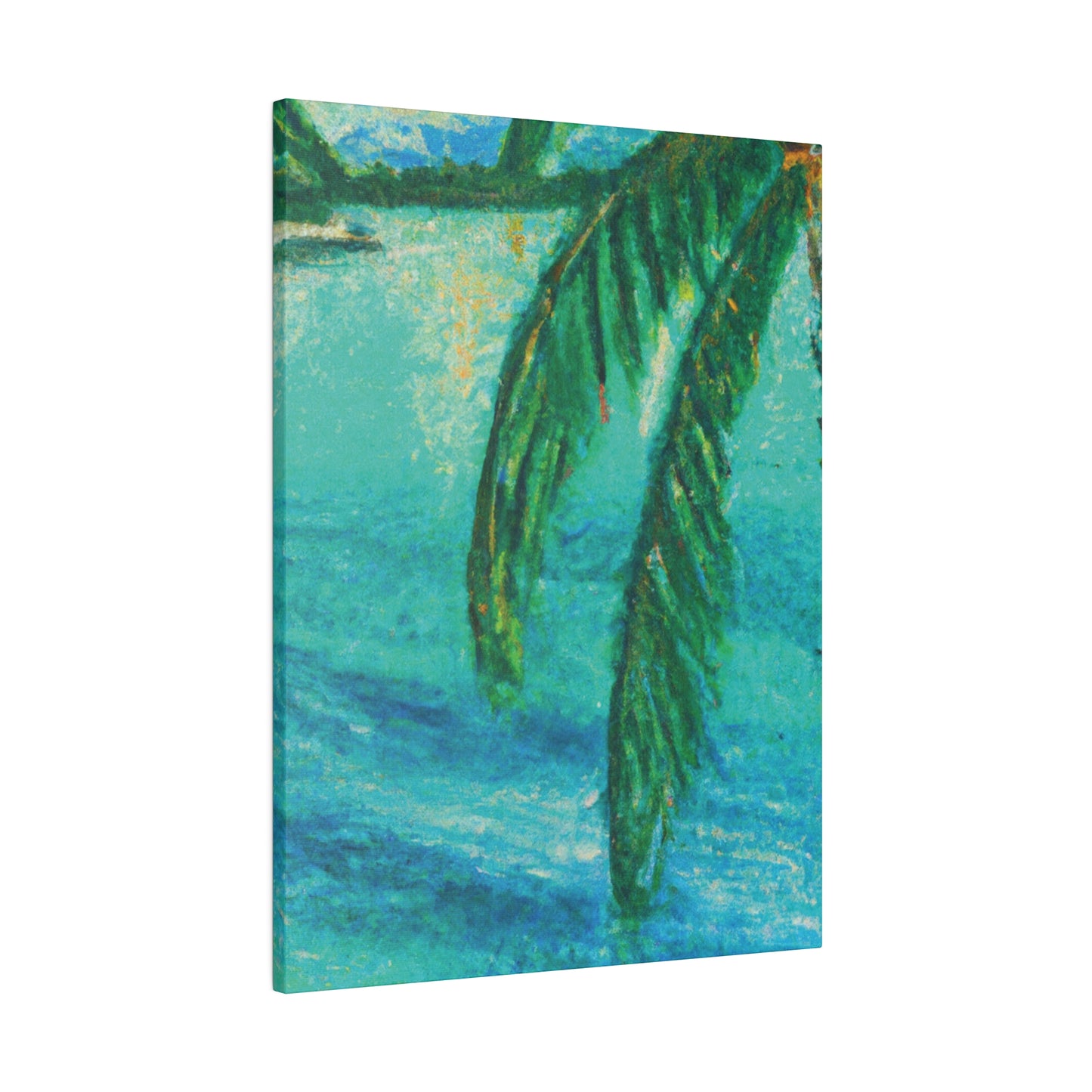 7714W - Bahamas Ocean Painting Print | Bahamas | Ocean | Beach | Poster | Home Decor | Wall Art | Canvas