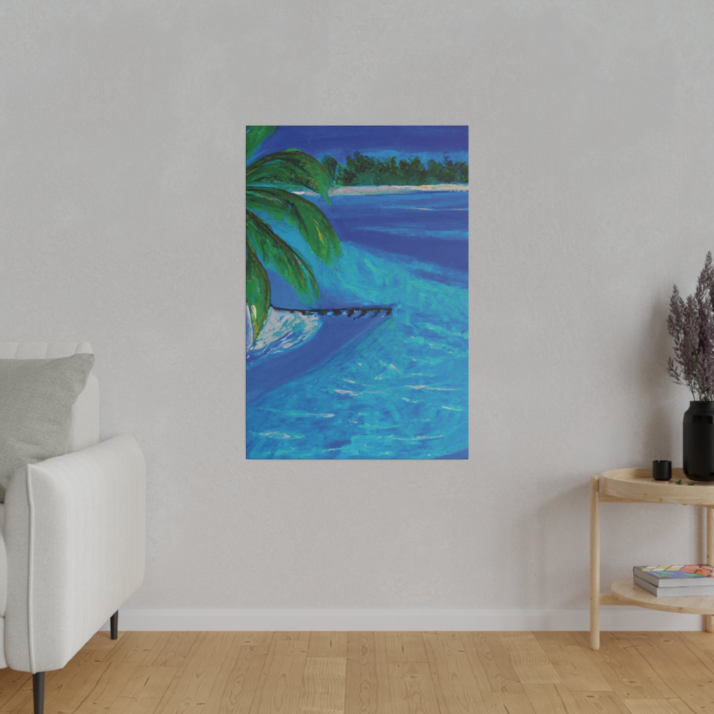 3145T - Bahamas Ocean Painting Print | Bahamas | Ocean | Beach | Poster | Home Decor | Wall Art | Canvas