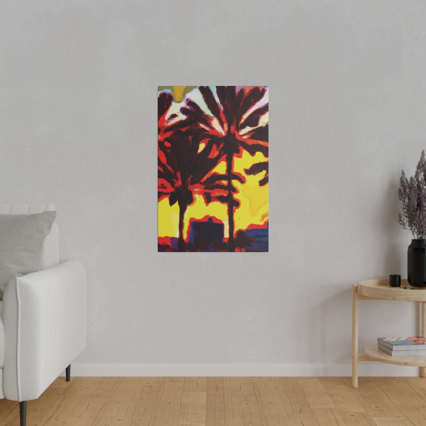 3133X - Miami Beach Sunset Painting Print | Miami | Beach | Sunset | Poster | Home Decor | Wall Art | Canvas