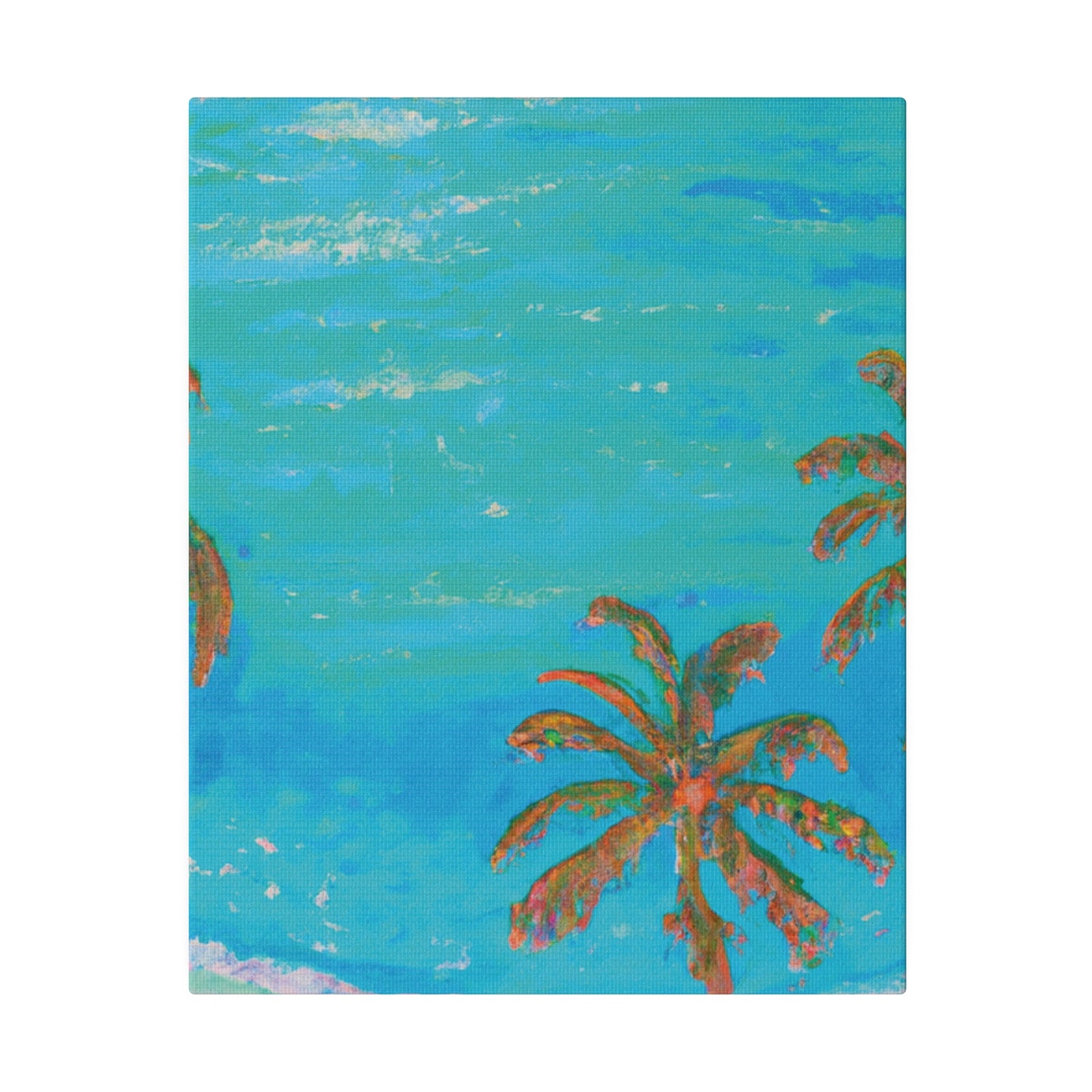 4532X - Bahamas Ocean Painting Print | Bahamas | Ocean | Beach | Poster | Home Decor | Wall Art | Canvas