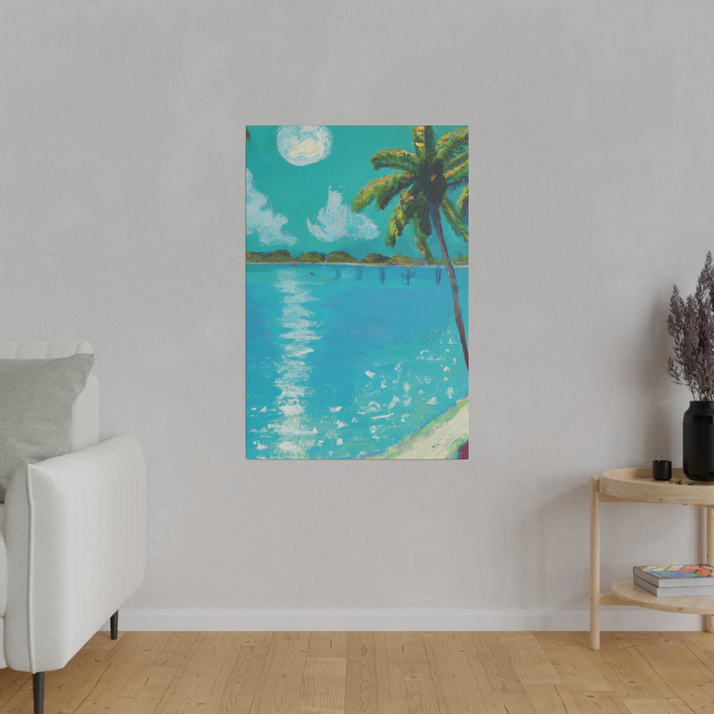 2483G - Bahamas Ocean Painting Print | Bahamas | Ocean | Beach | Poster | Home Decor | Wall Art | Canvas