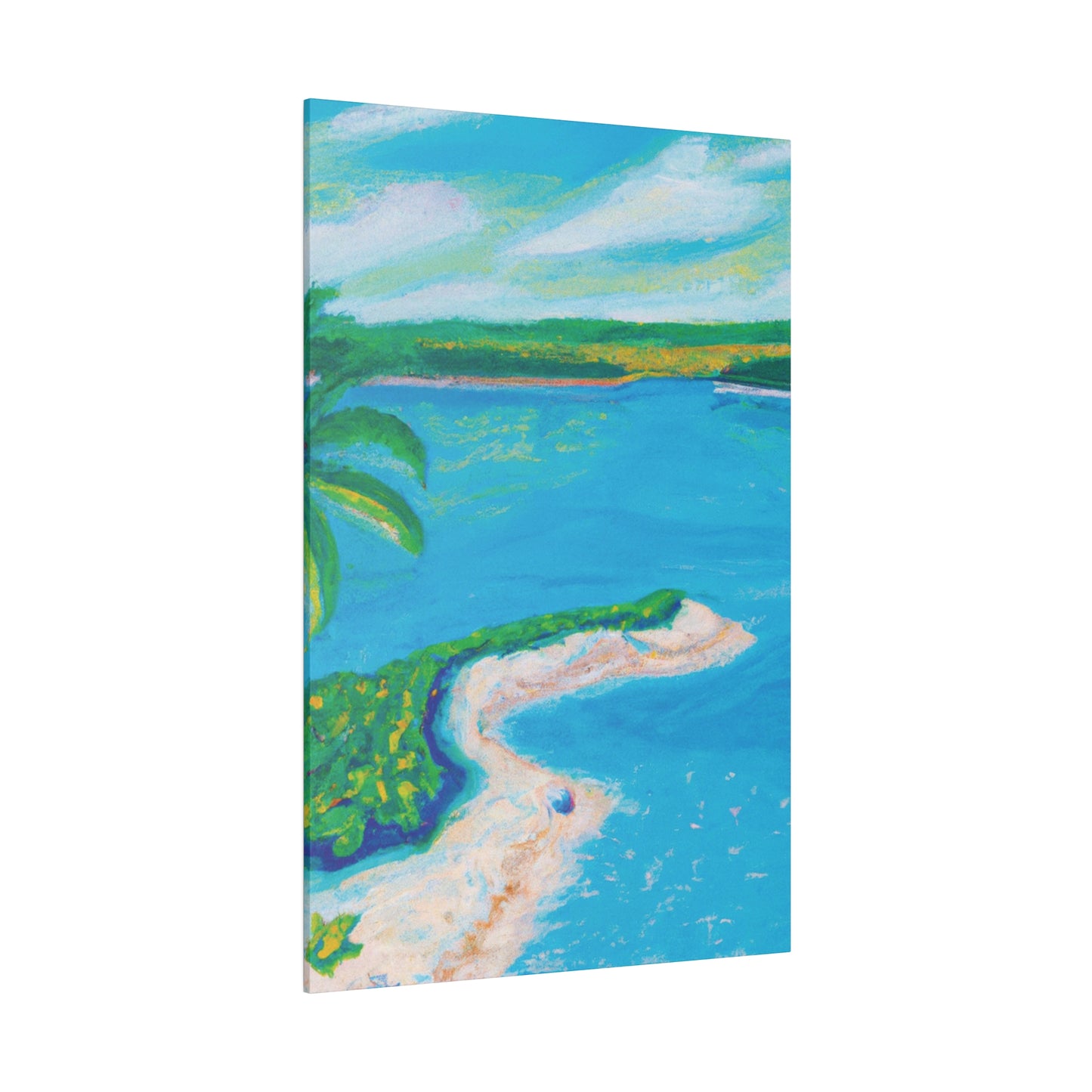 4895I - Bahamas Ocean Painting Print | Bahamas | Ocean | Beach | Poster | Home Decor | Wall Art | Canvas