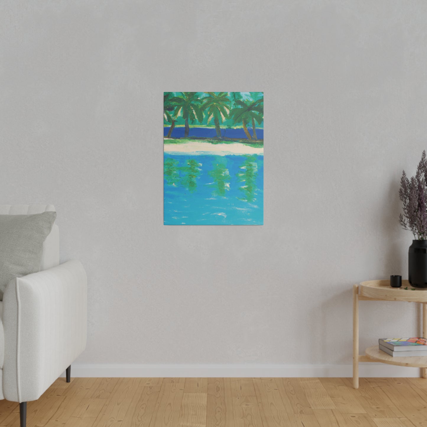 4129L - Bahamas Ocean Painting Print | Bahamas | Ocean | Beach | Poster | Home Decor | Wall Art | Canvas