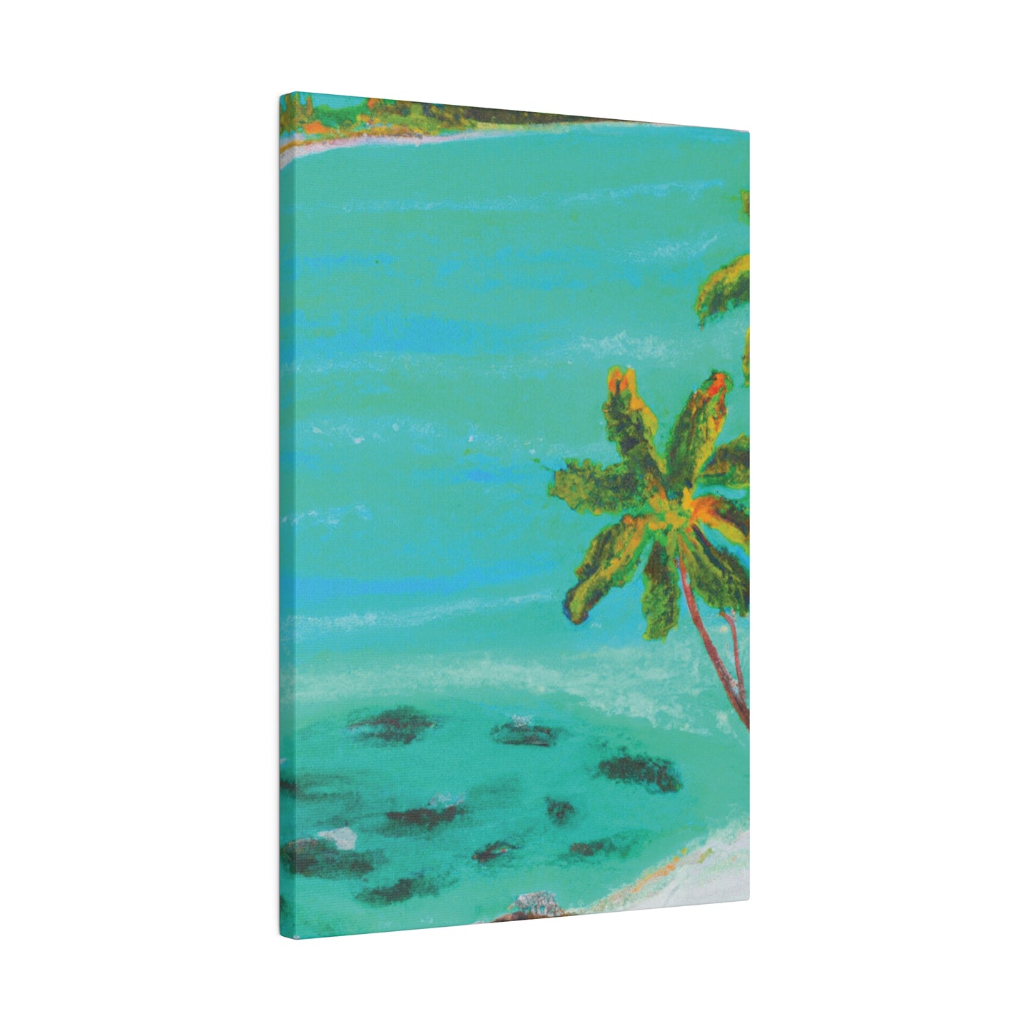 1417P - Bahamas Ocean Painting Print | Bahamas | Ocean | Beach | Poster | Home Decor | Wall Art | Canvas