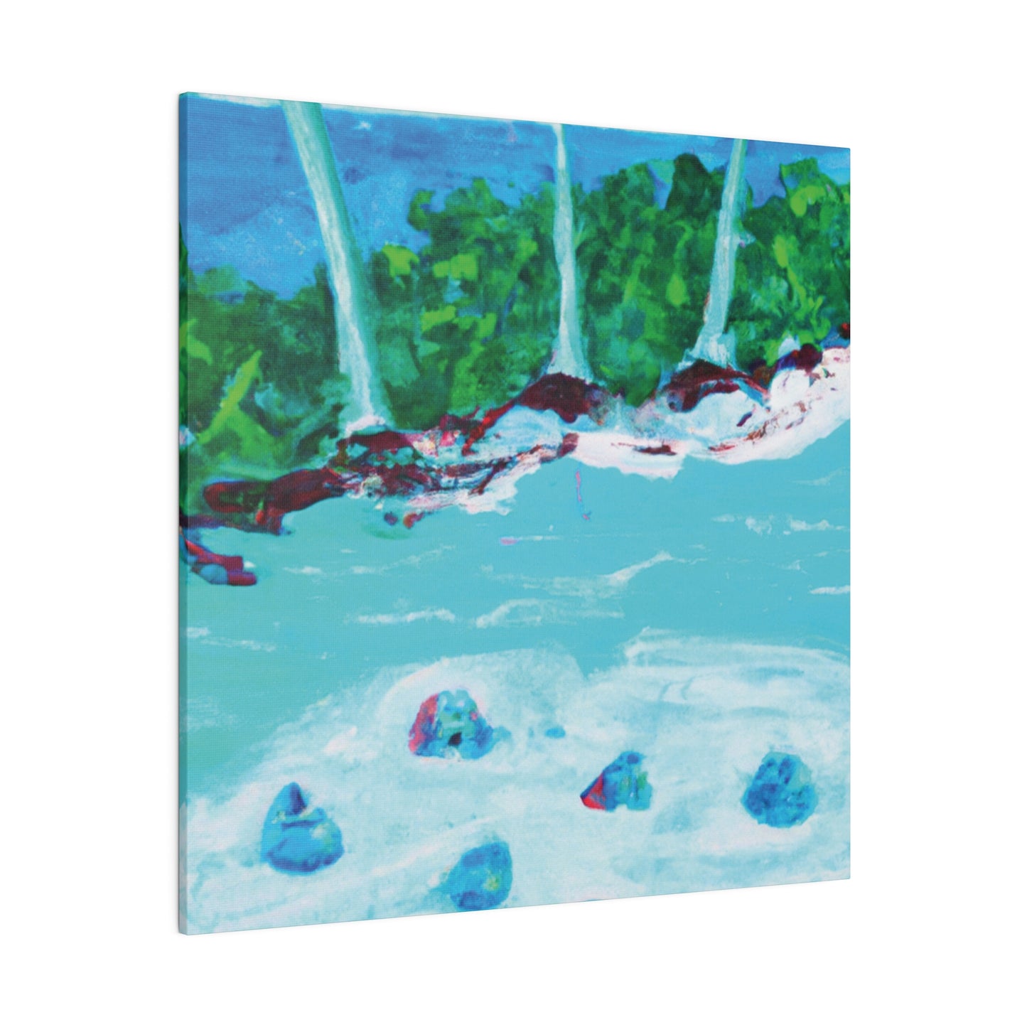 6791E - Bahamas Ocean Painting Print | Bahamas | Ocean | Beach | Poster | Home Decor | Wall Art | Canvas