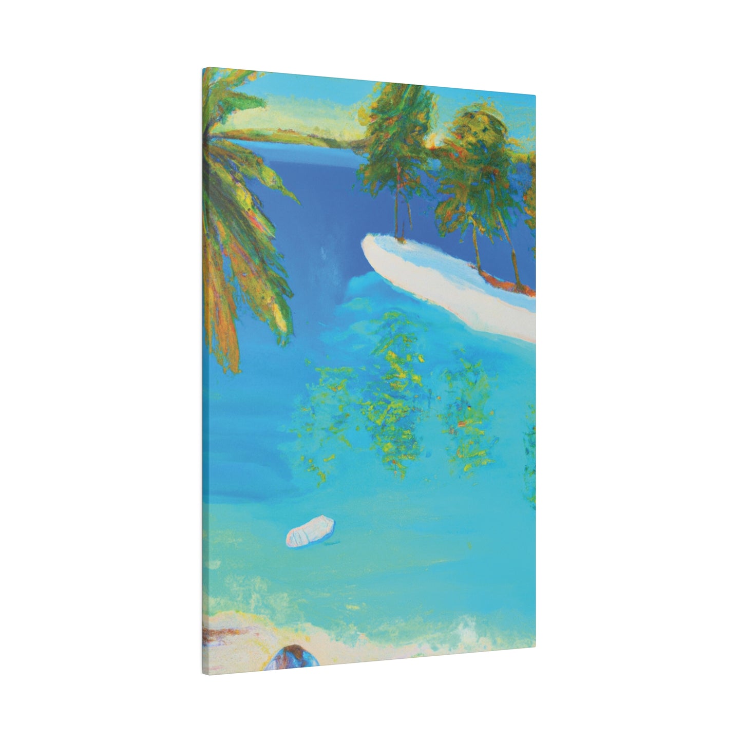 5382V - Bahamas Ocean Painting Print | Bahamas | Ocean | Beach | Poster | Home Decor | Wall Art | Canvas