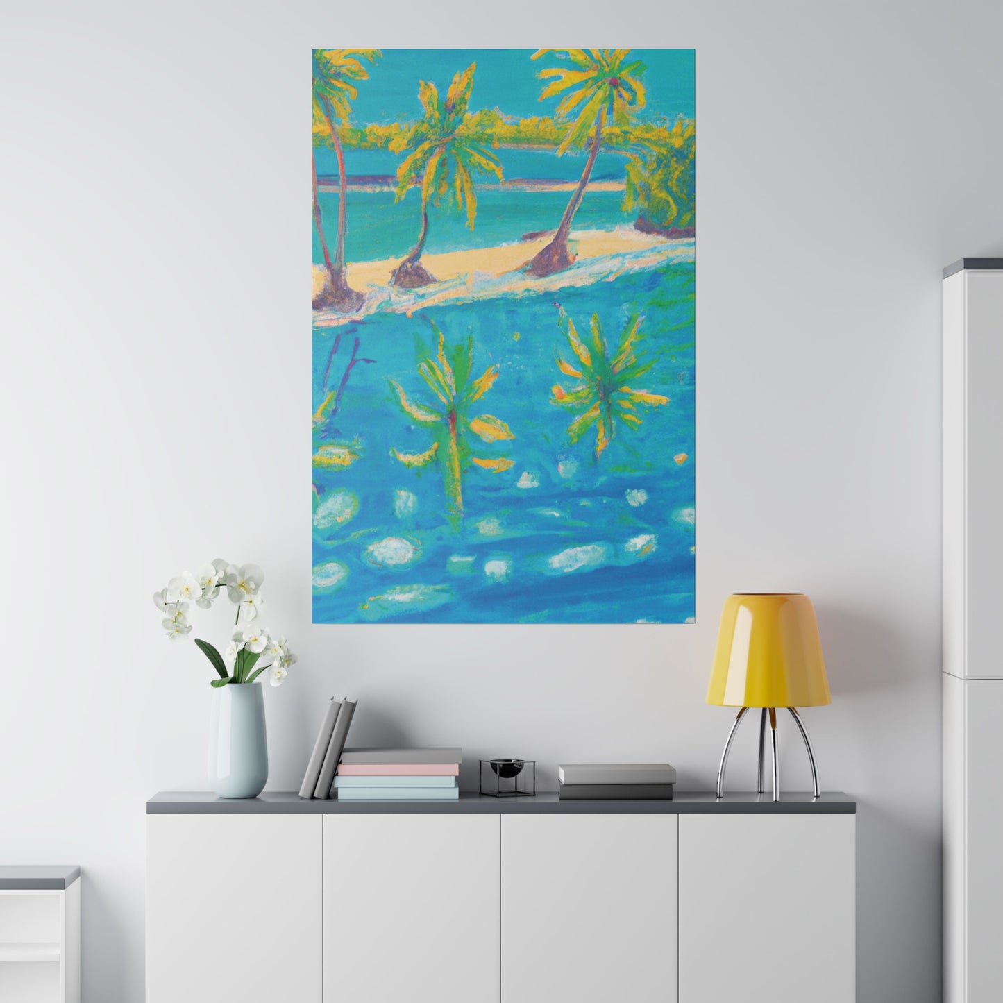 4825R - Bahamas Ocean Painting Print | Bahamas | Ocean | Beach | Poster | Home Decor | Wall Art | Canvas