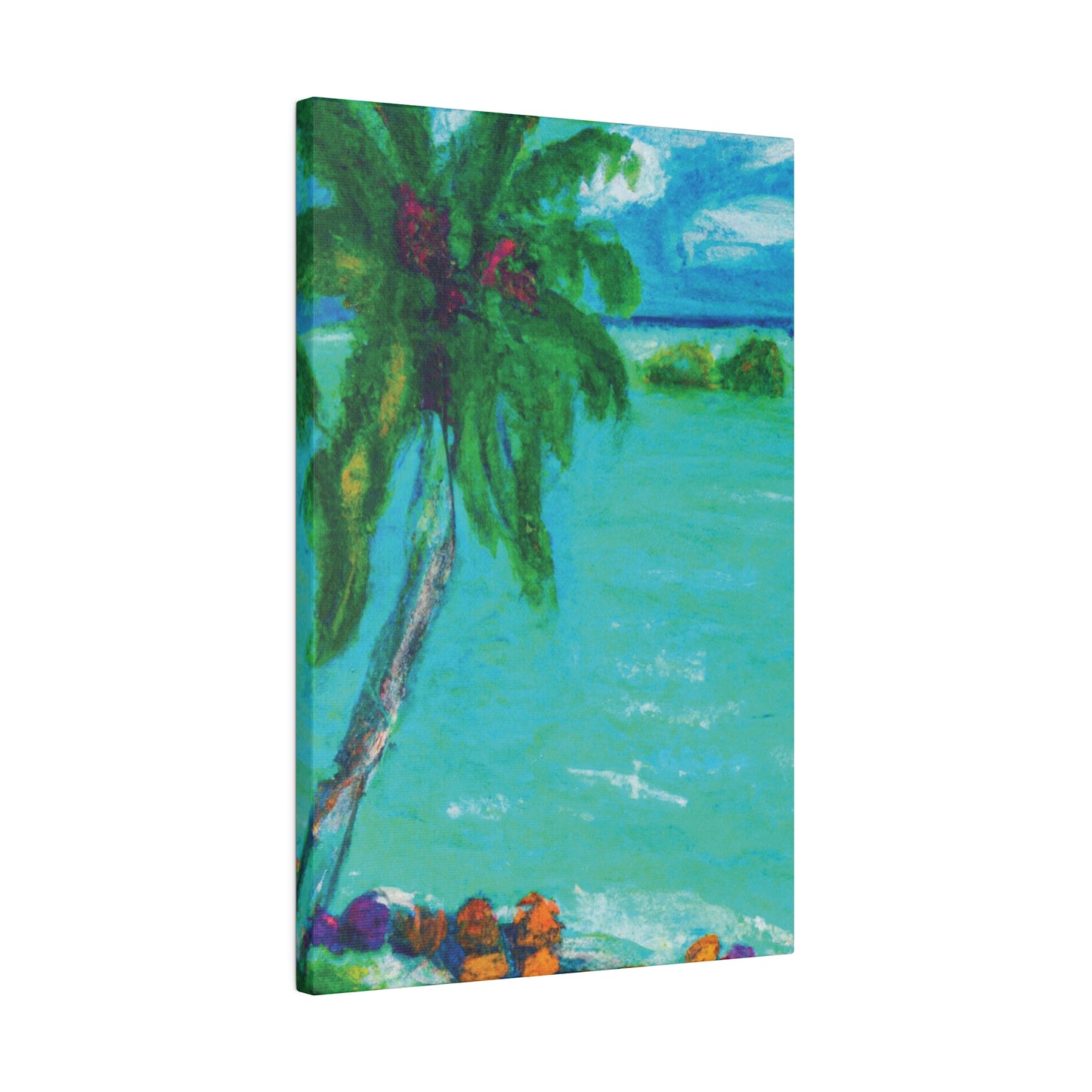 8864T - Bahamas Ocean Painting Print | Bahamas | Ocean | Beach | Poster | Home Decor | Wall Art | Canvas