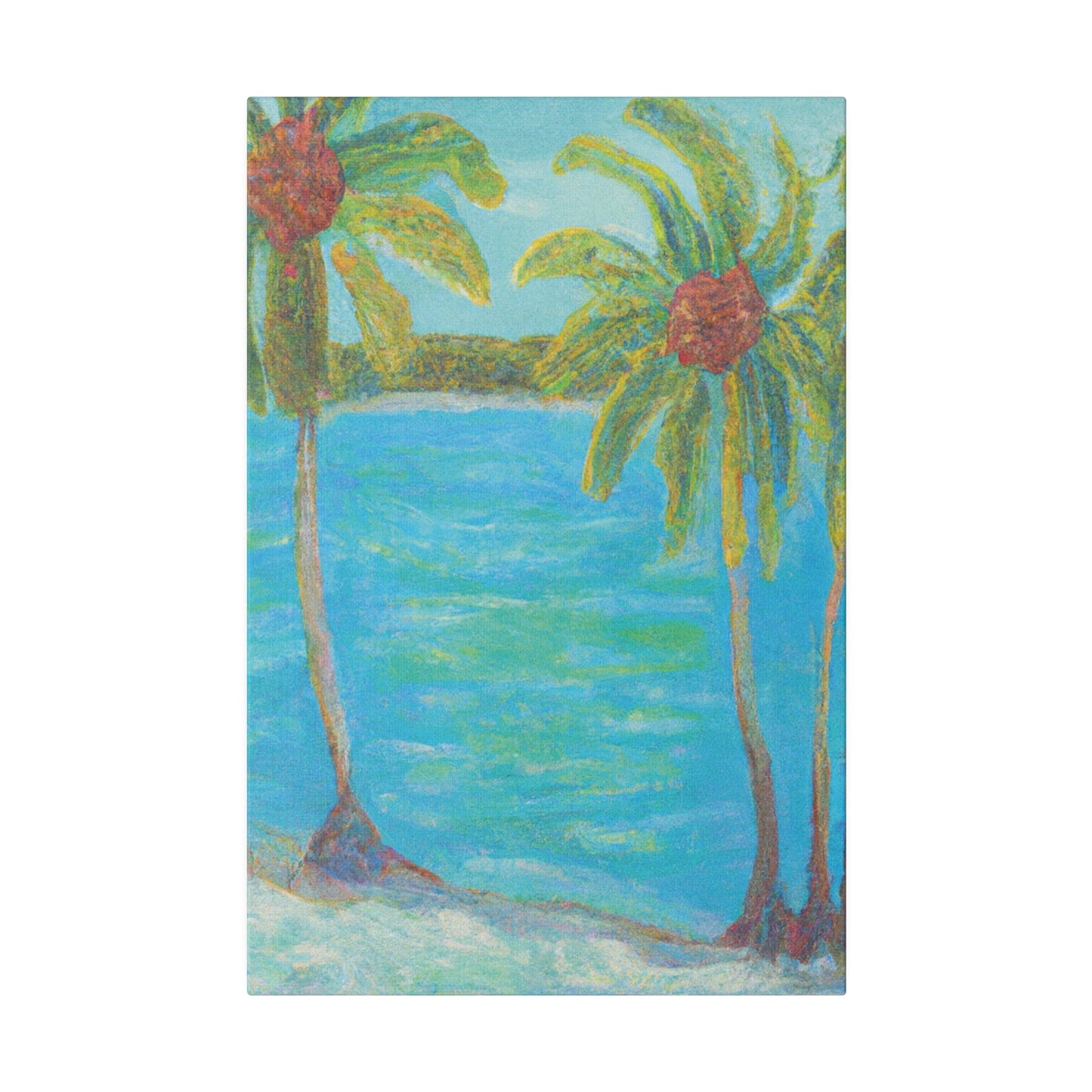 3357G - Bahamas Ocean Painting Print | Bahamas | Ocean | Beach | Poster | Home Decor | Wall Art | Canvas