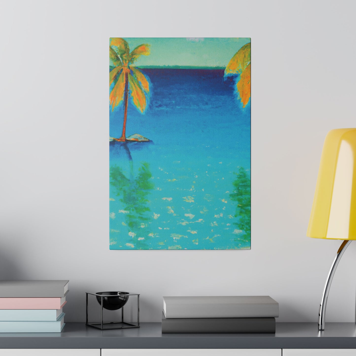 9234A - Bahamas Ocean Painting Print | Bahamas | Ocean | Beach | Poster | Home Decor | Wall Art | Canvas