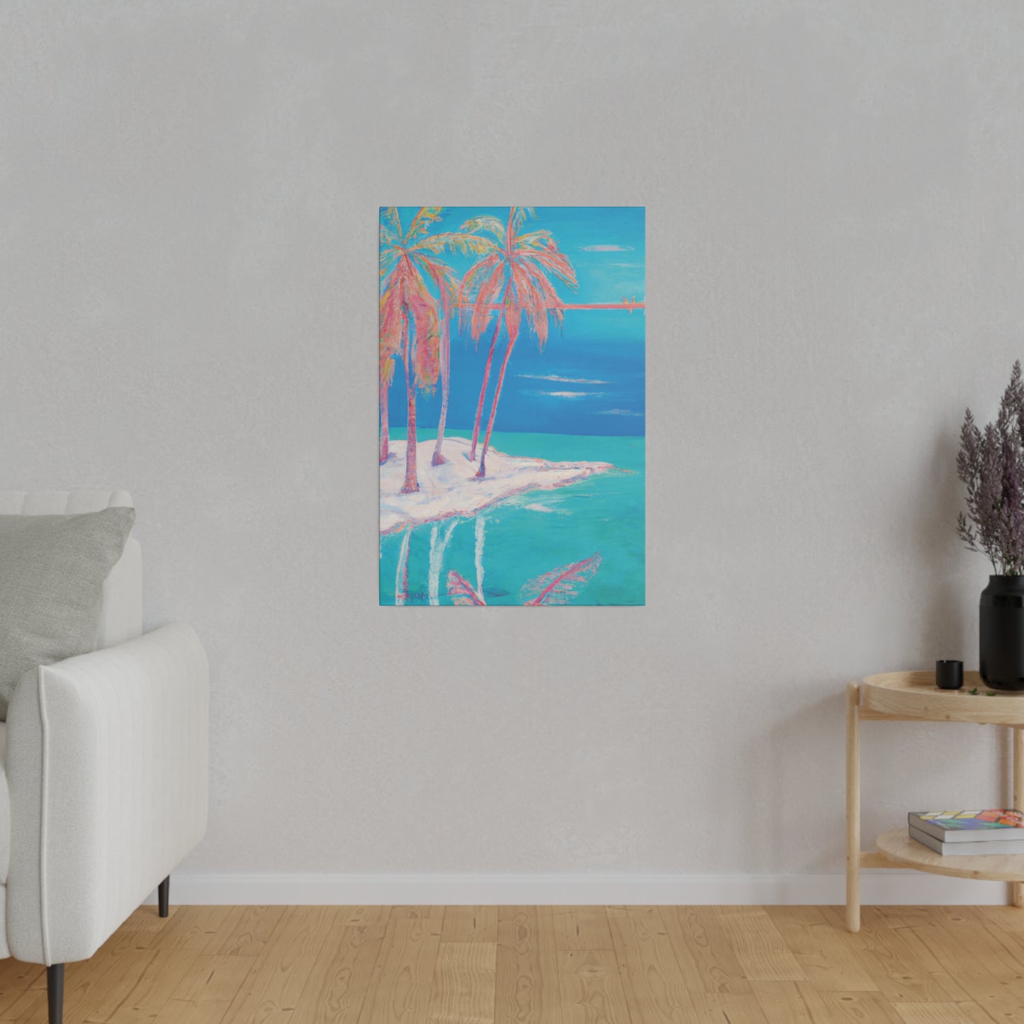 3162K - Bahamas Ocean Painting Print | Bahamas | Ocean | Beach | Poster | Home Decor | Wall Art | Canvas