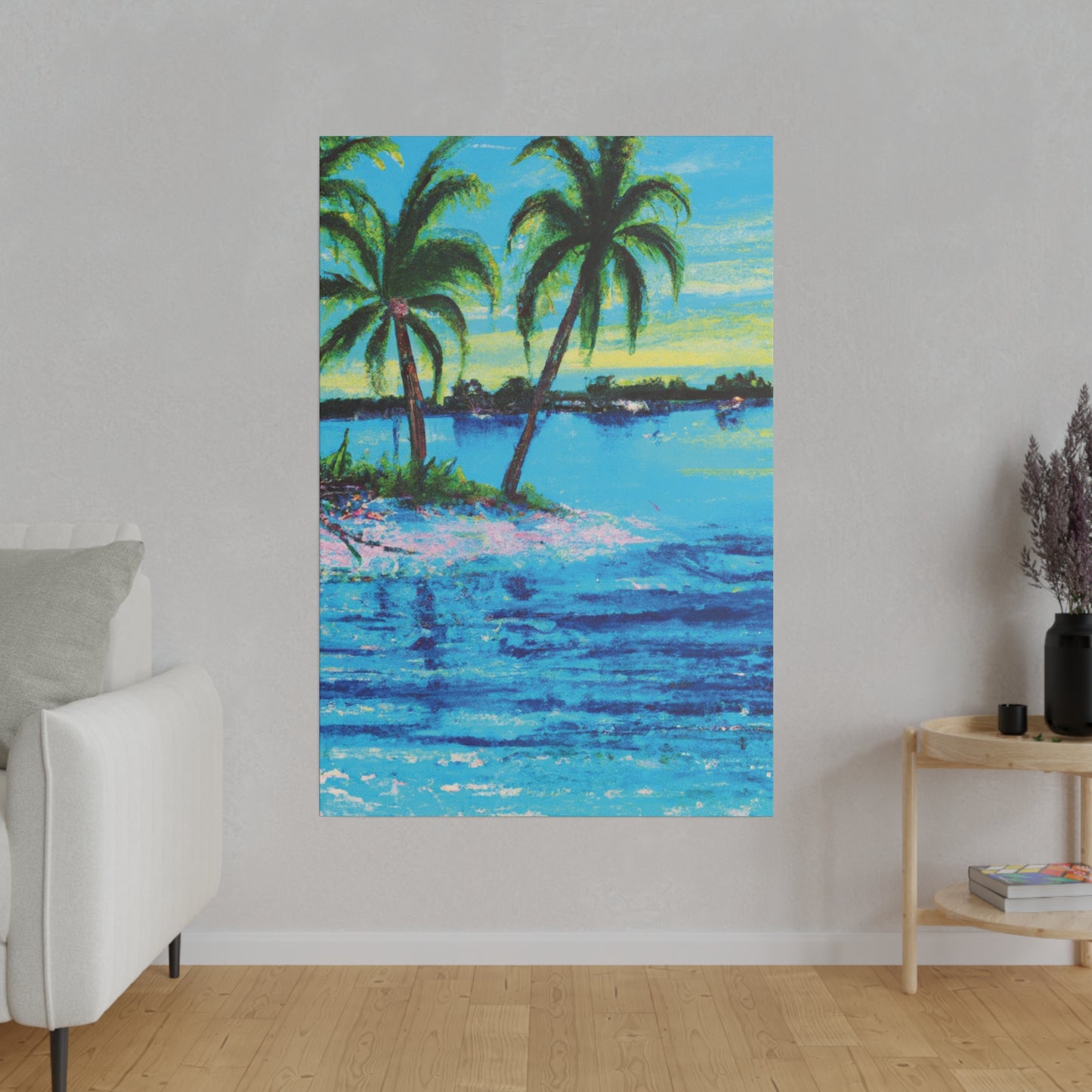 8156G - Bahamas Ocean Painting Print | Bahamas | Ocean | Beach | Poster | Home Decor | Wall Art | Canvas