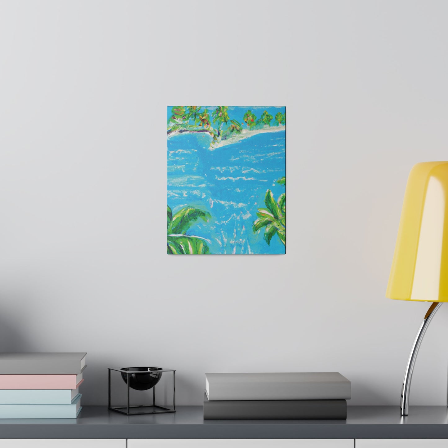 9413O - Bahamas Ocean Painting Print | Bahamas | Ocean | Beach | Poster | Home Decor | Wall Art | Canvas