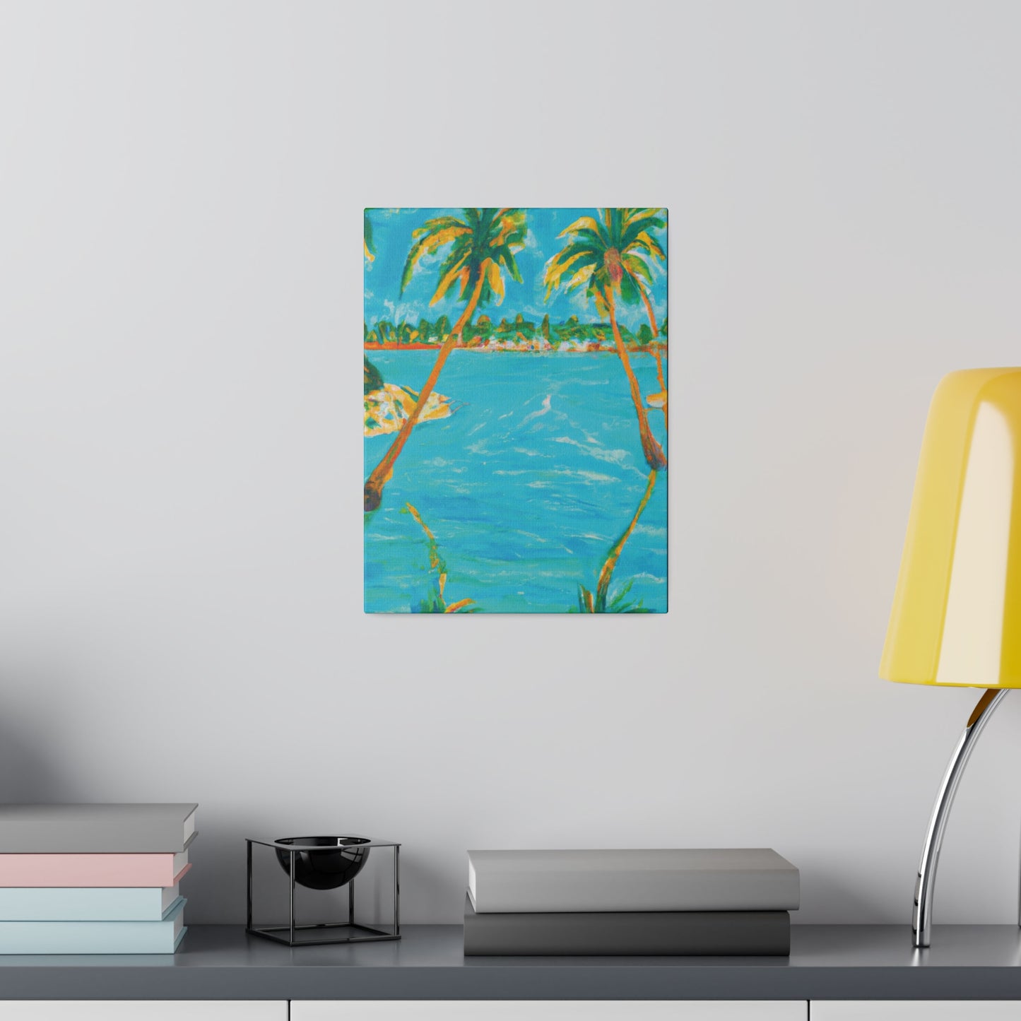 4338G - Bahamas Ocean Painting Print | Bahamas | Ocean | Beach | Poster | Home Decor | Wall Art | Canvas