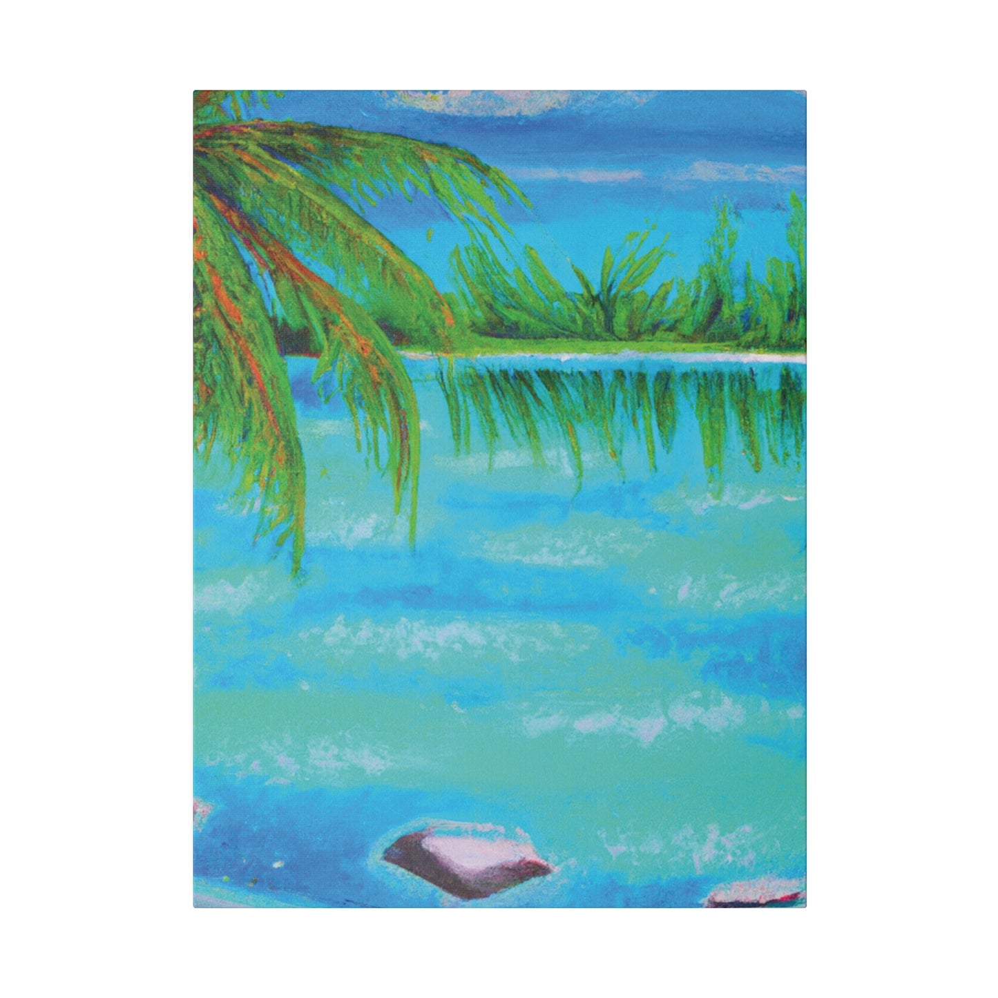 5279Q - Bahamas Ocean Painting Print | Bahamas | Ocean | Beach | Poster | Home Decor | Wall Art | Canvas