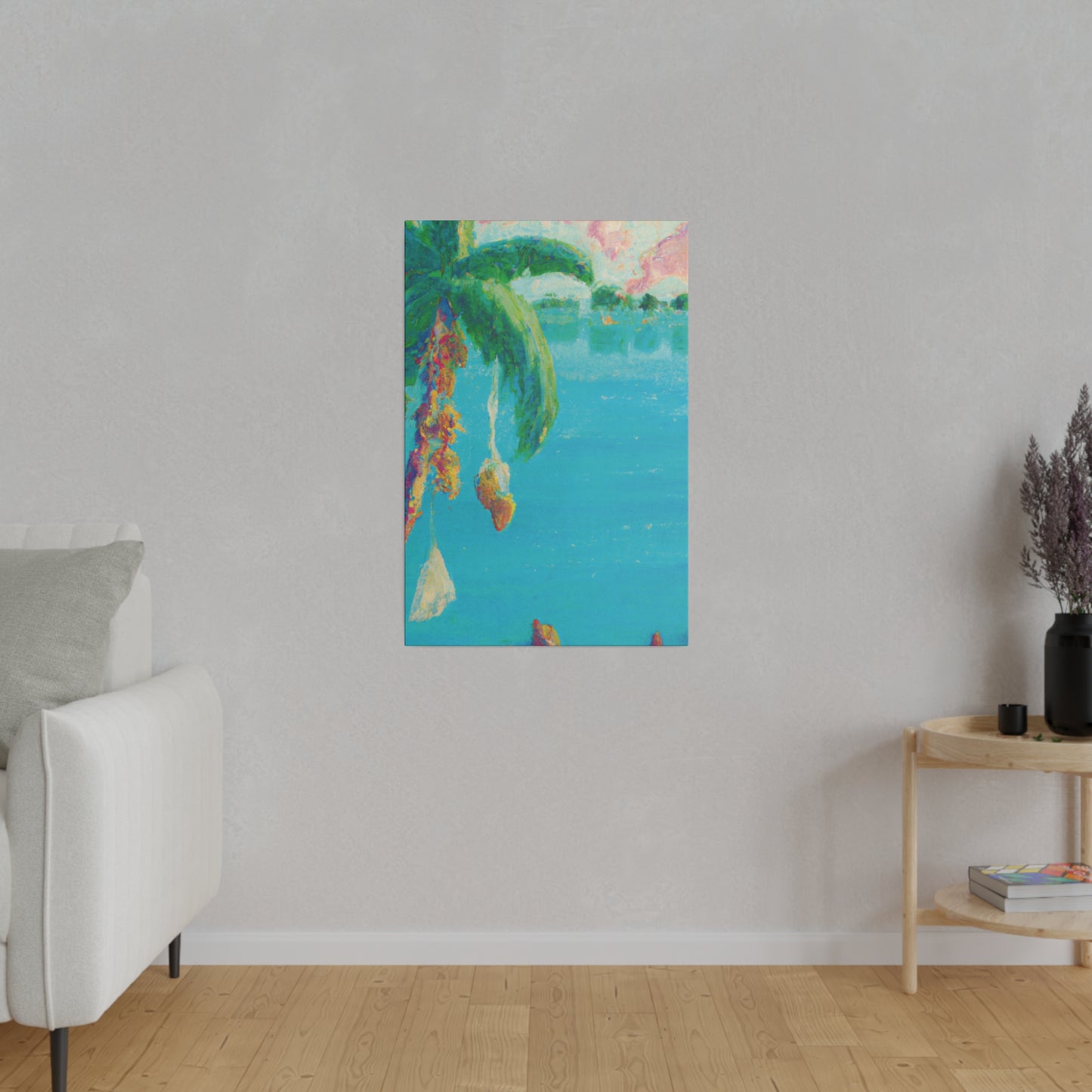 7357A - Bahamas Ocean Painting Print | Bahamas | Ocean | Beach | Poster | Home Decor | Wall Art | Canvas