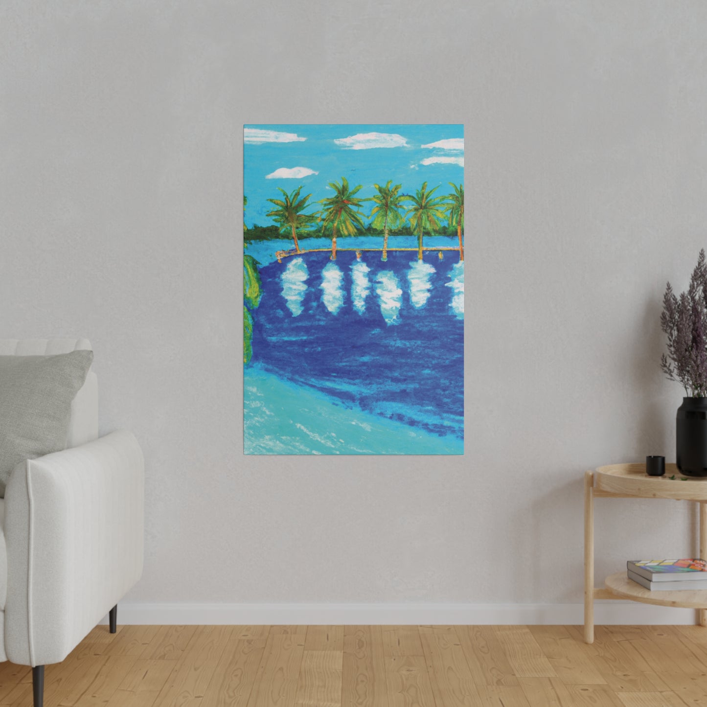 7996V - Bahamas Ocean Painting Print | Bahamas | Ocean | Beach | Poster | Home Decor | Wall Art | Canvas