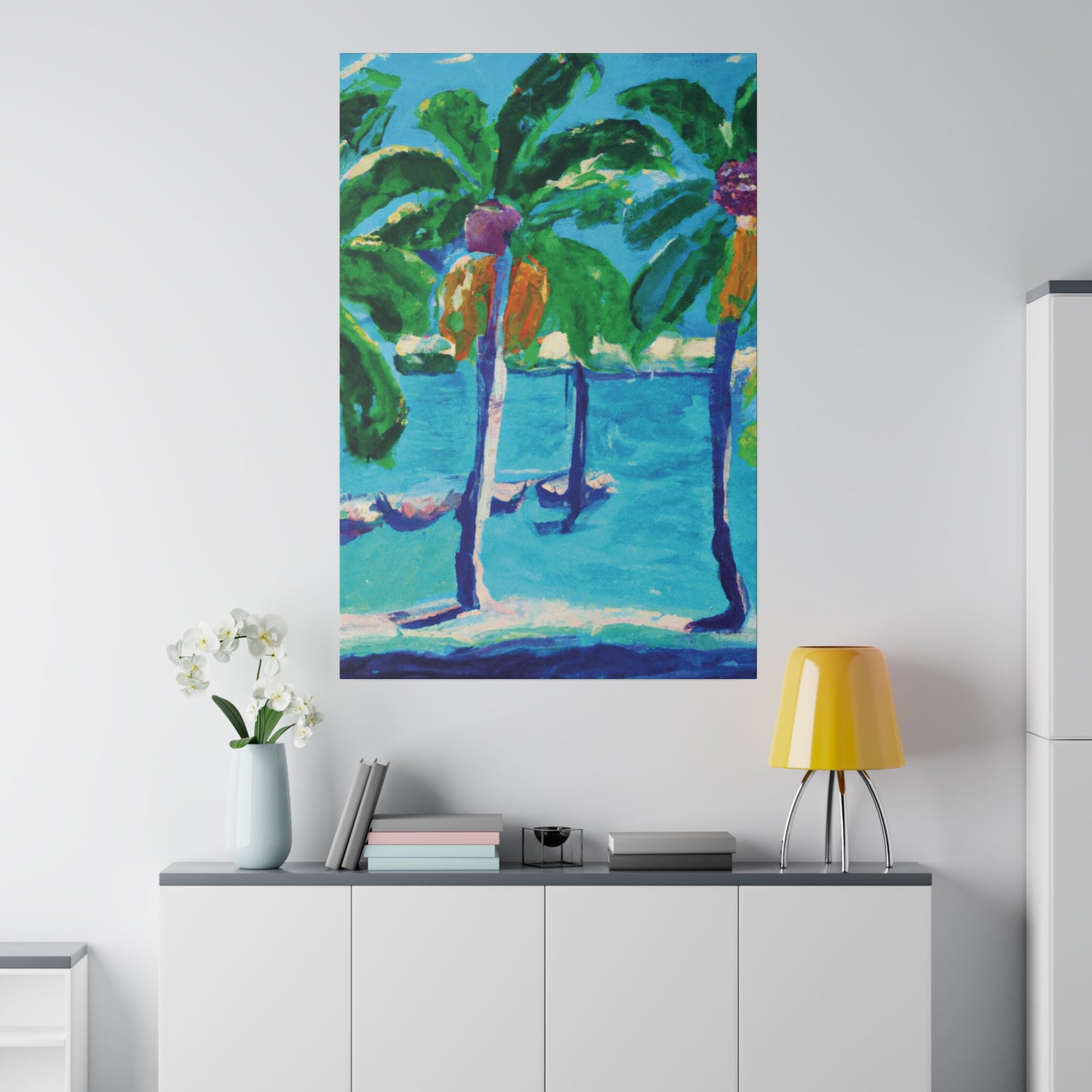 2944U - Bahamas Ocean Painting Print | Bahamas | Ocean | Beach | Poster | Home Decor | Wall Art | Canvas