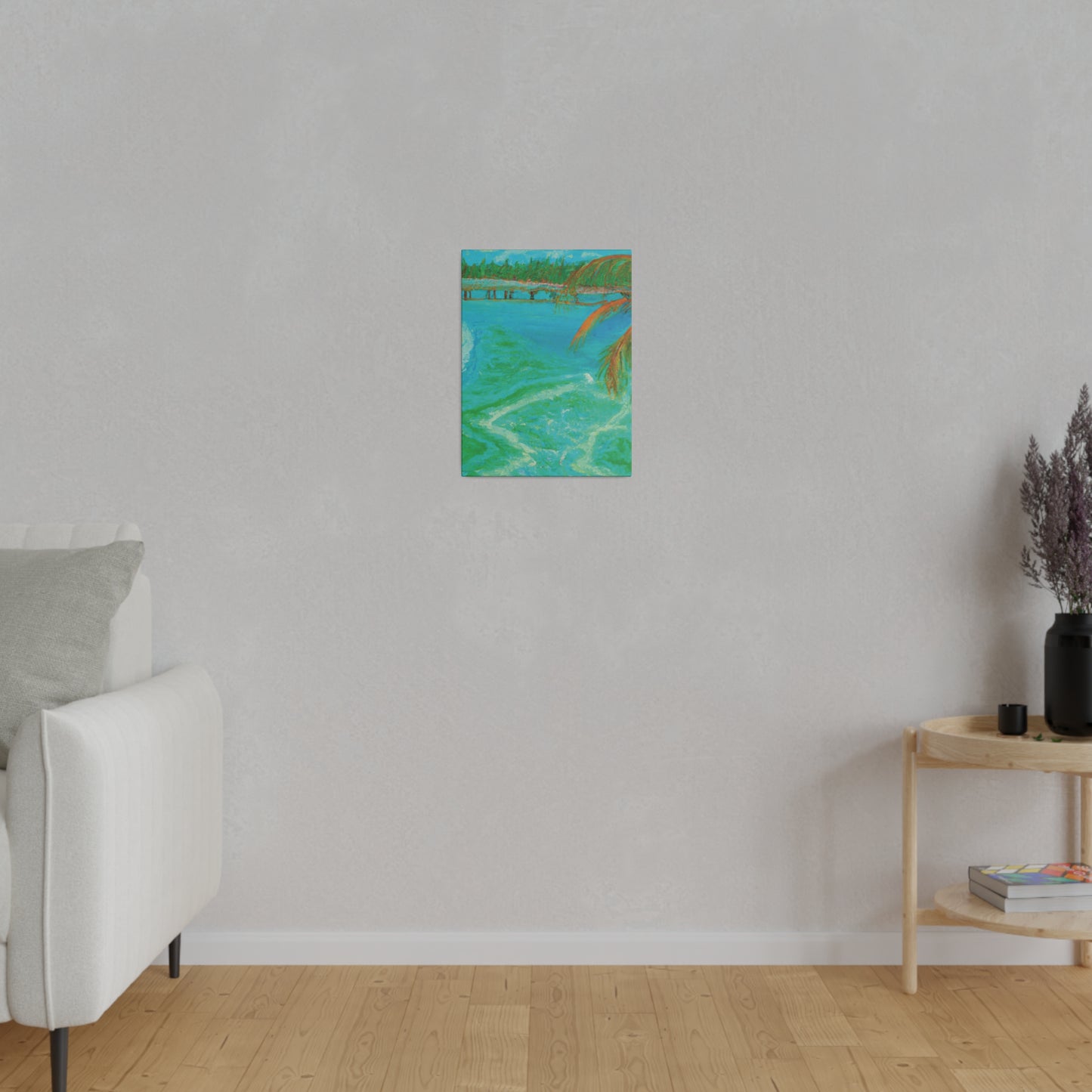 8864B - Bahamas Ocean Painting Print | Bahamas | Ocean | Beach | Poster | Home Decor | Wall Art | Canvas