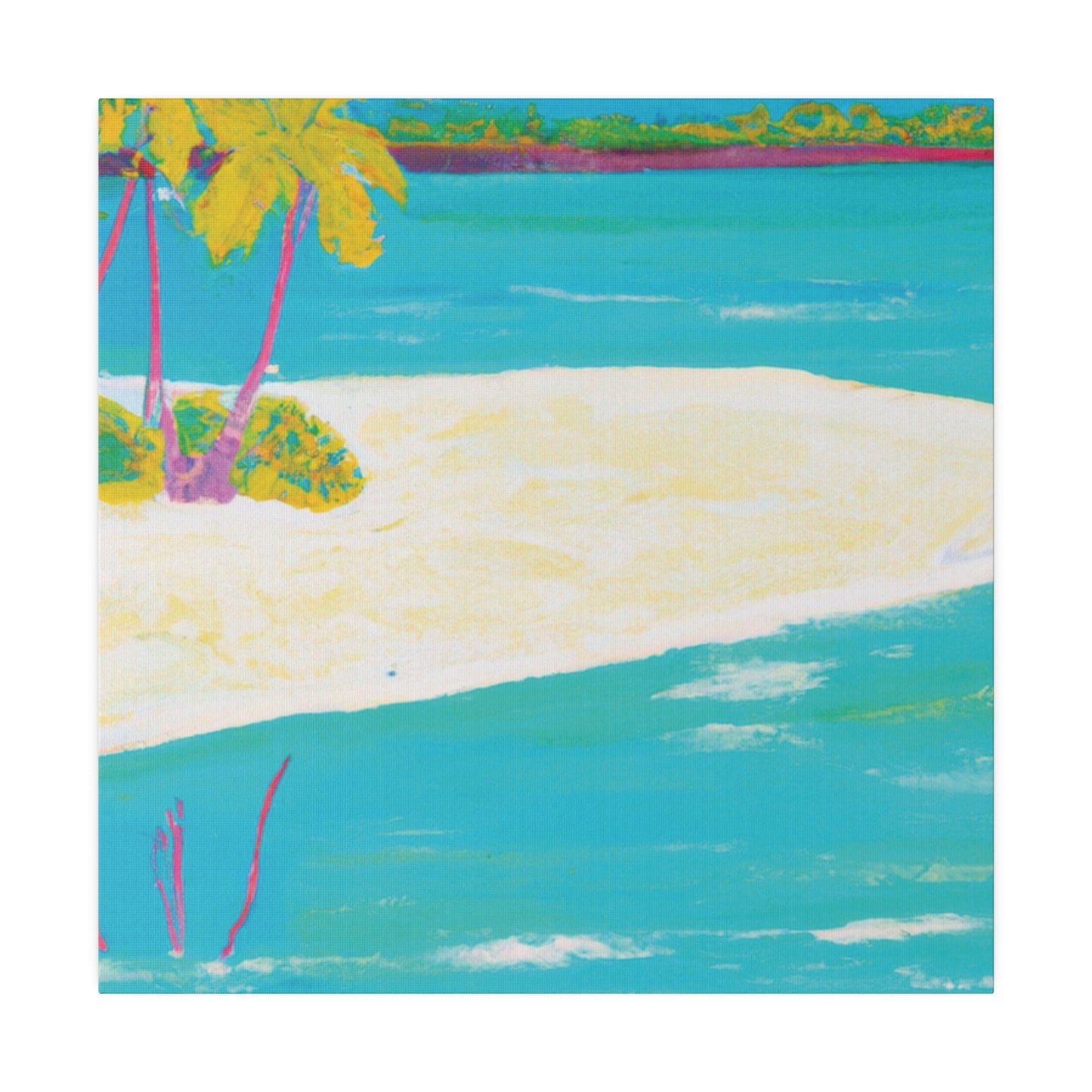 6308B - Bahamas Ocean Painting Print | Bahamas | Ocean | Beach | Poster | Home Decor | Wall Art | Canvas