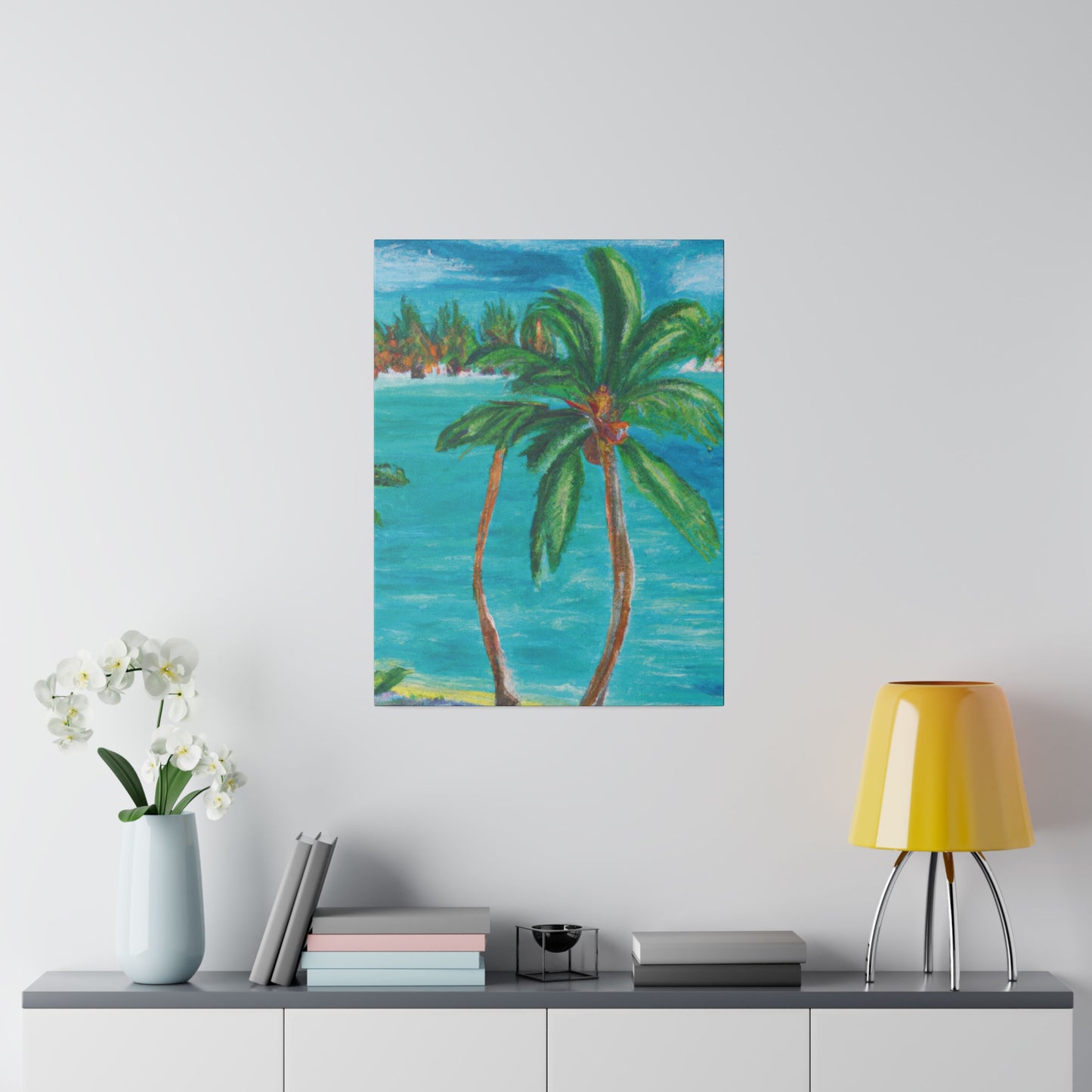 8299I - Bahamas Ocean Painting Print | Bahamas | Ocean | Beach | Poster | Home Decor | Wall Art | Canvas