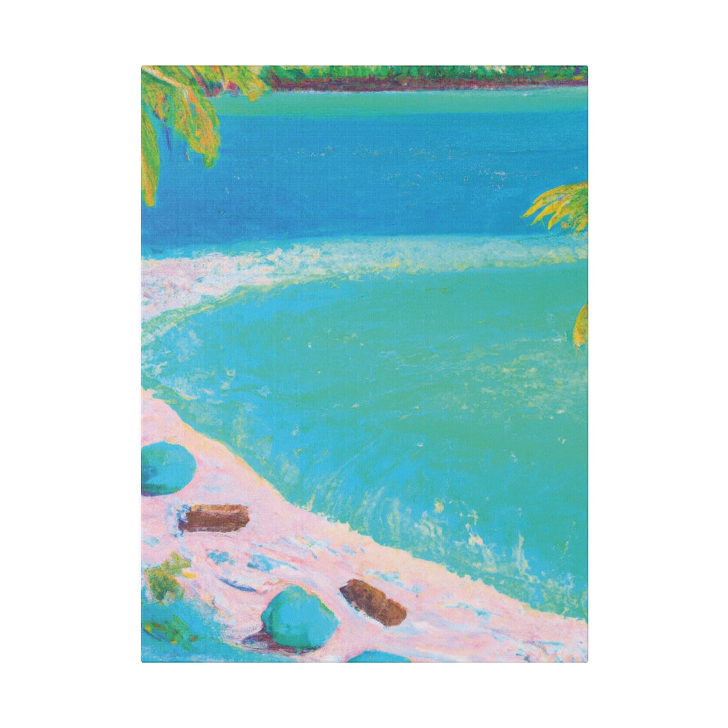 7342G - Bahamas Ocean Painting Print | Bahamas | Ocean | Beach | Poster | Home Decor | Wall Art | Canvas