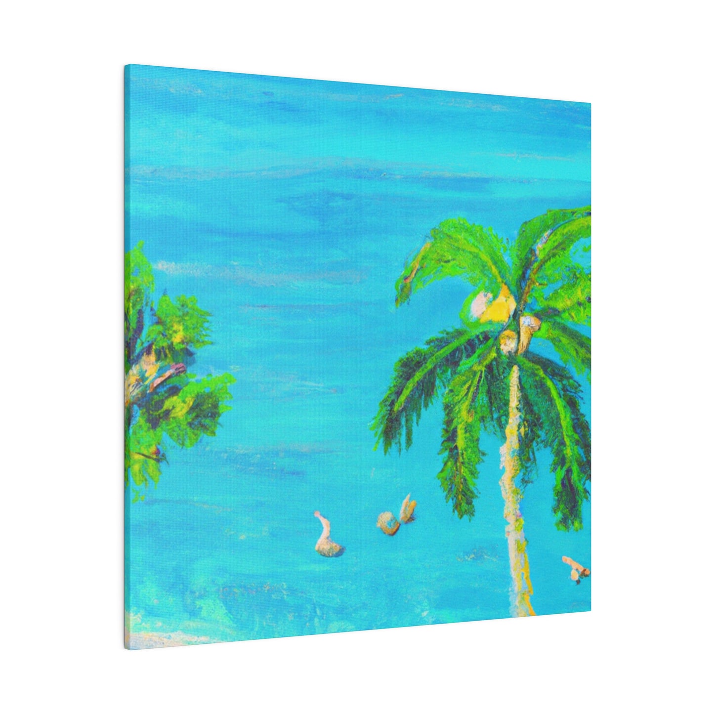 3749J - Bahamas Ocean Painting Print | Bahamas | Ocean | Beach | Poster | Home Decor | Wall Art | Canvas