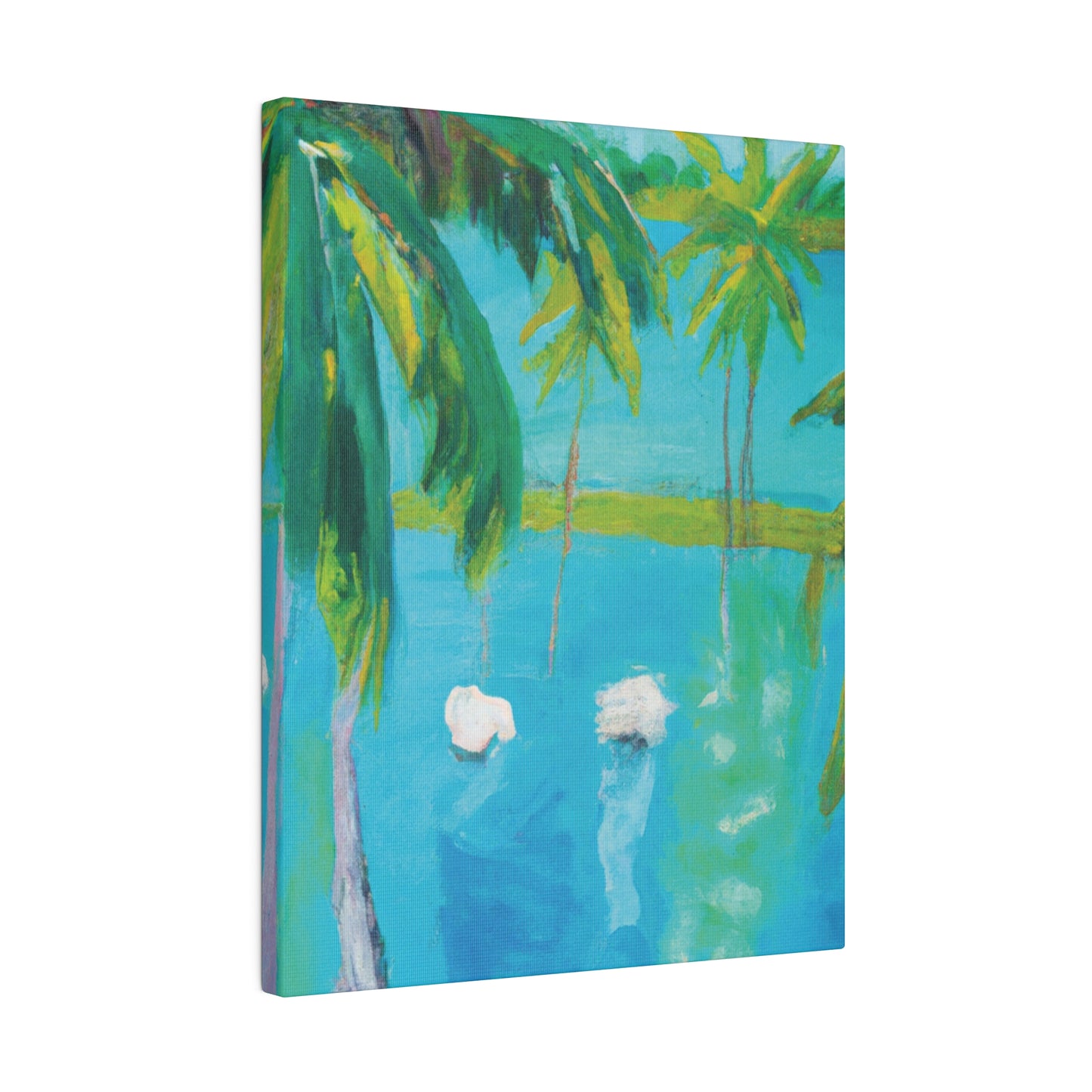 5643X - Bahamas Ocean Painting Print | Bahamas | Ocean | Beach | Poster | Home Decor | Wall Art | Canvas