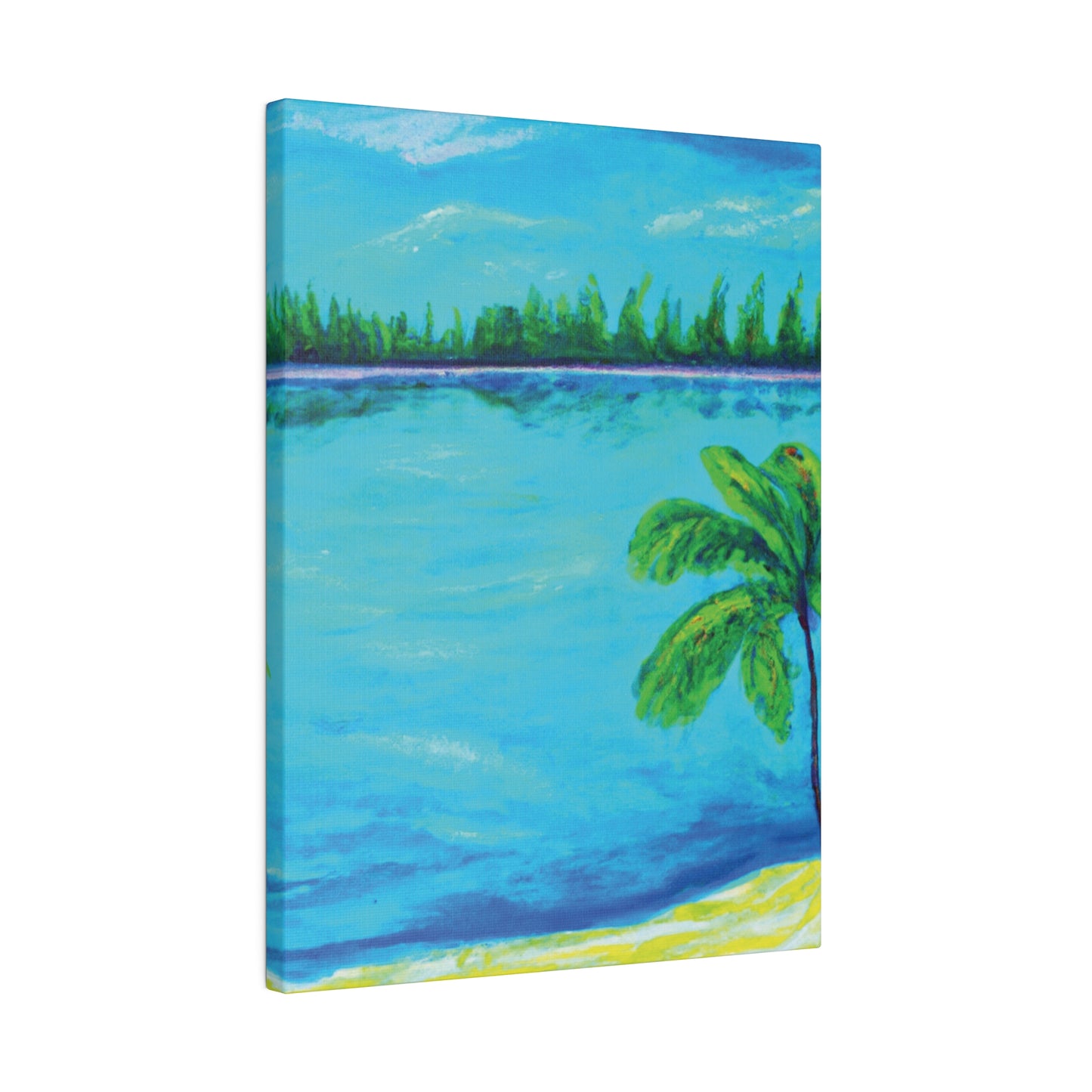 7122L - Bahamas Ocean Painting Print | Bahamas | Ocean | Beach | Poster | Home Decor | Wall Art | Canvas