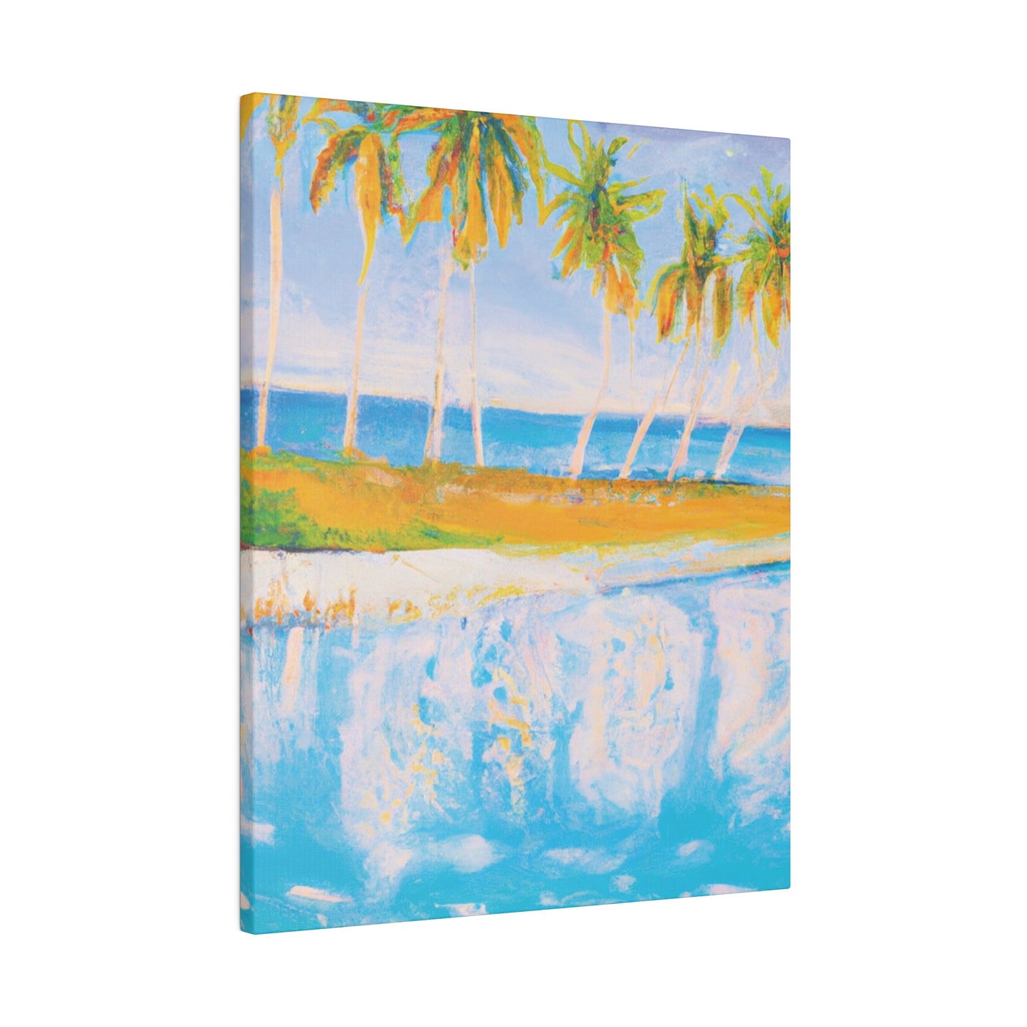 4904O - Bahamas Ocean Painting Print | Bahamas | Ocean | Beach | Poster | Home Decor | Wall Art | Canvas