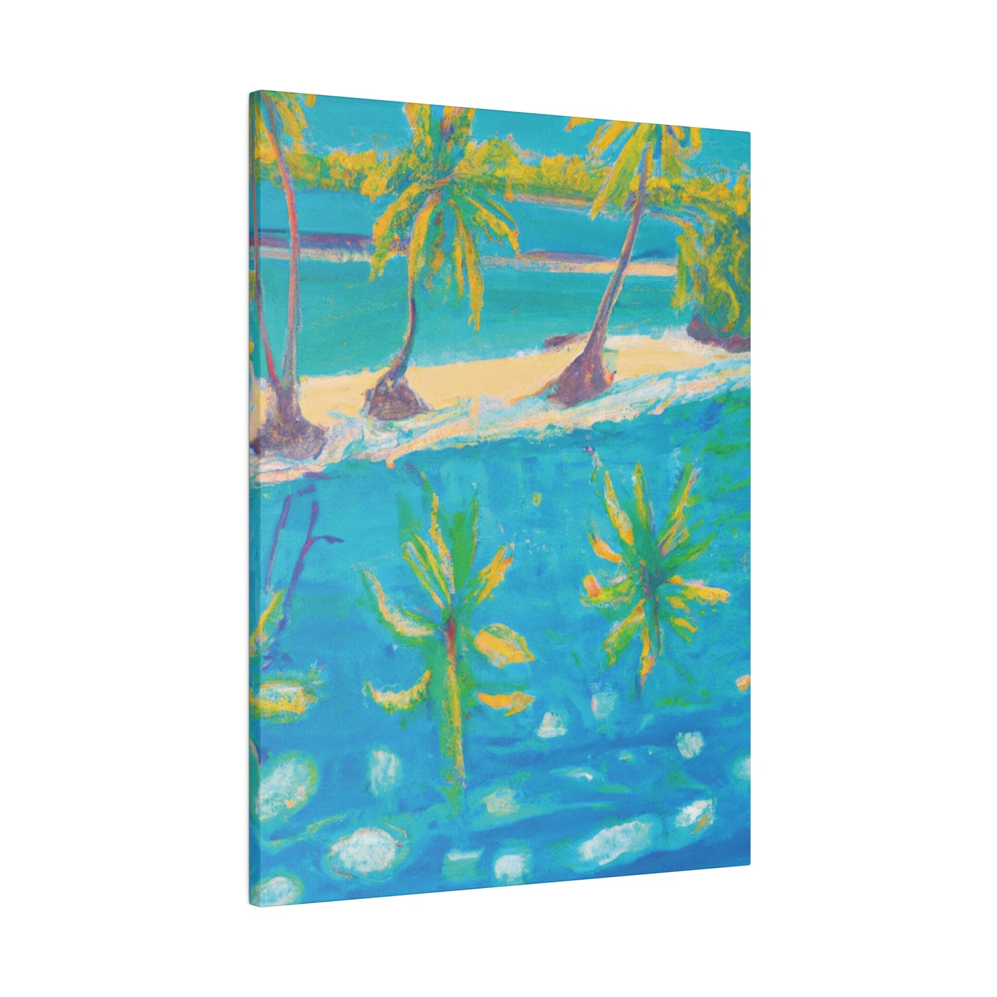 4825R - Bahamas Ocean Painting Print | Bahamas | Ocean | Beach | Poster | Home Decor | Wall Art | Canvas