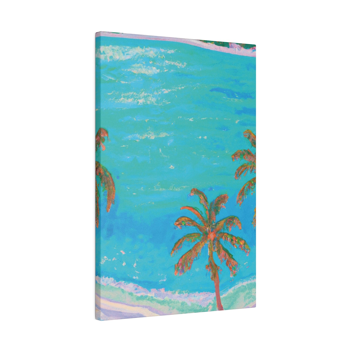 4532X - Bahamas Ocean Painting Print | Bahamas | Ocean | Beach | Poster | Home Decor | Wall Art | Canvas