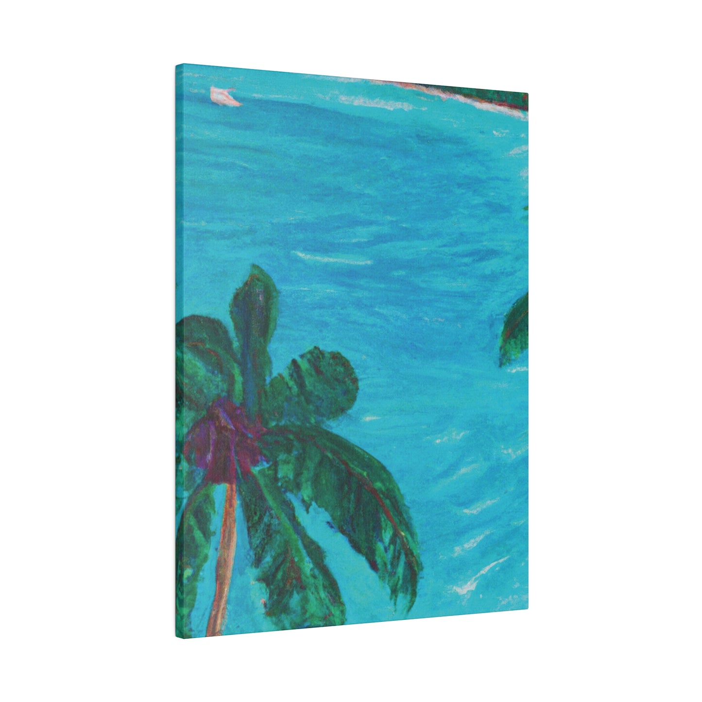 8319W - Bahamas Ocean Painting Print | Bahamas | Ocean | Beach | Poster | Home Decor | Wall Art | Canvas