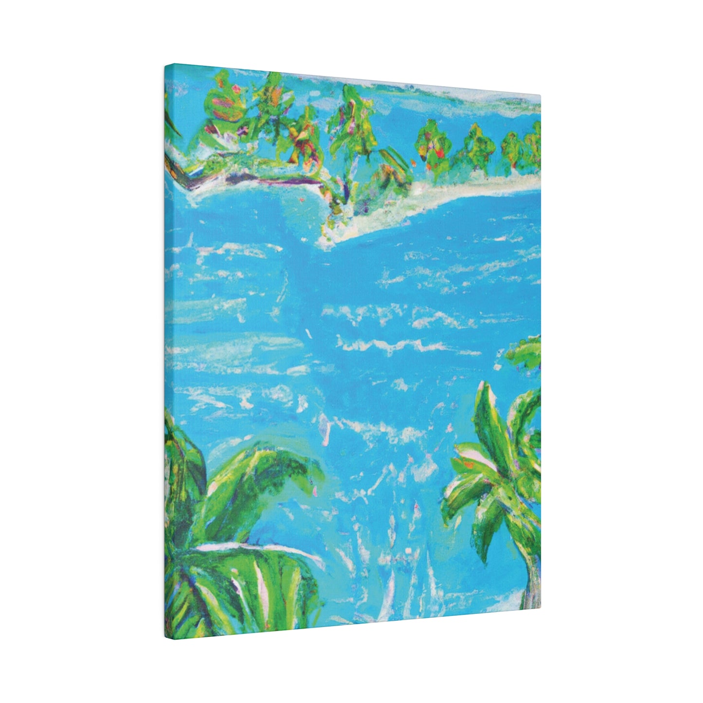 9413O - Bahamas Ocean Painting Print | Bahamas | Ocean | Beach | Poster | Home Decor | Wall Art | Canvas