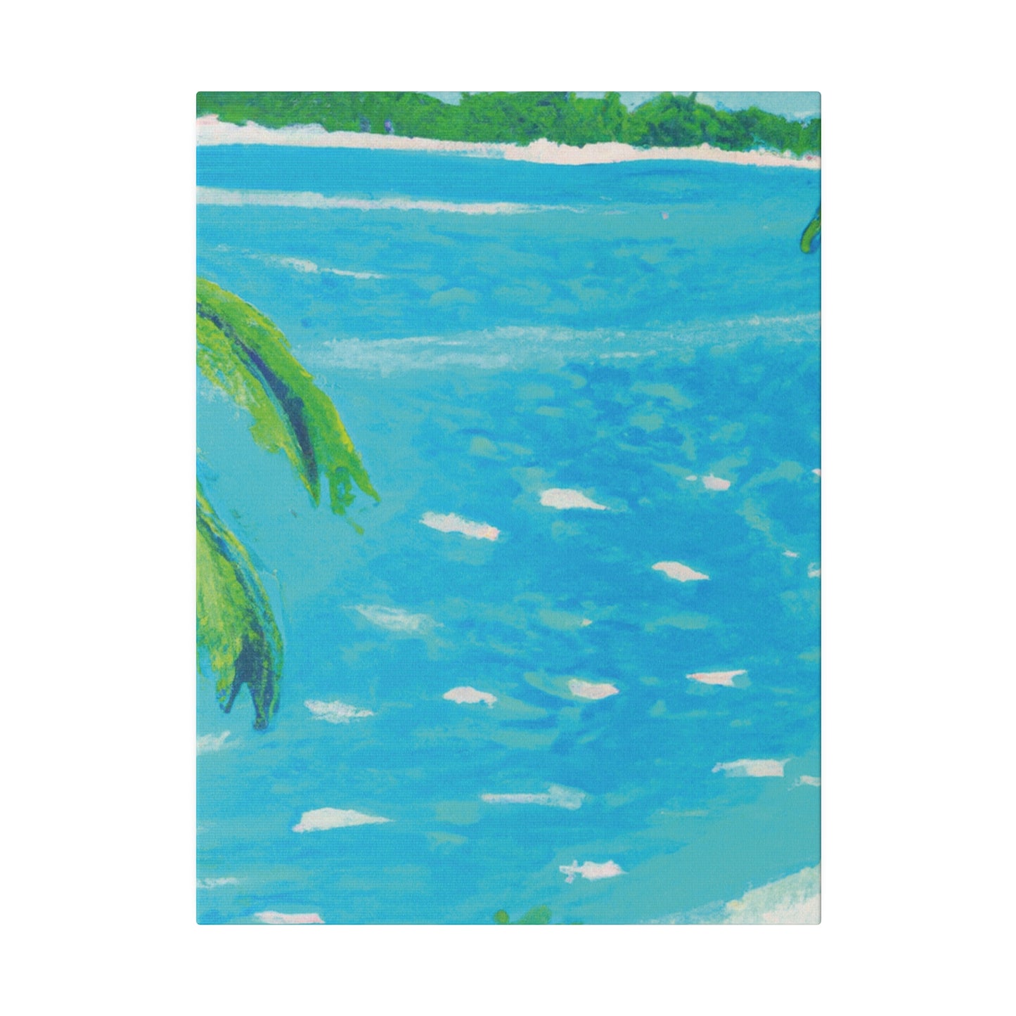 5684E - Bahamas Ocean Painting Print | Bahamas | Ocean | Beach | Poster | Home Decor | Wall Art | Canvas