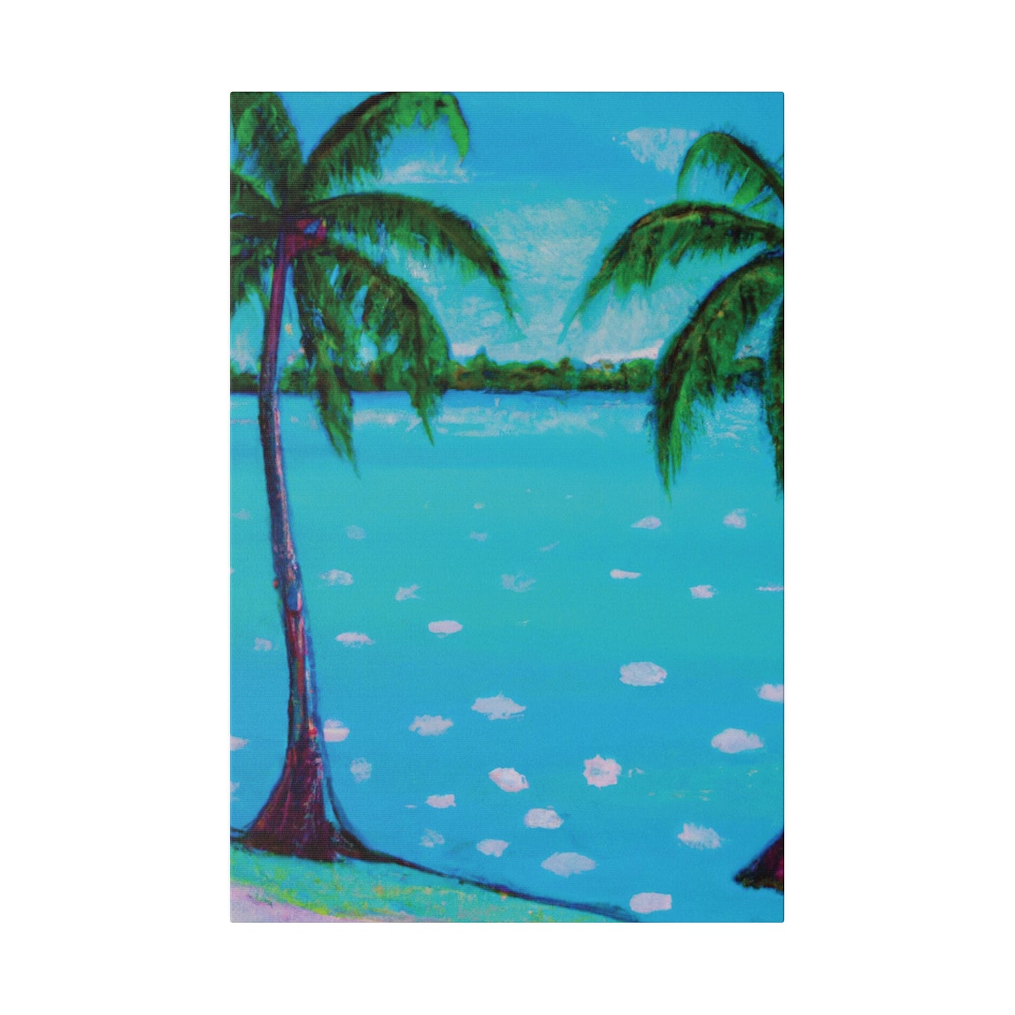 3287X - Bahamas Ocean Painting Print | Bahamas | Ocean | Beach | Poster | Home Decor | Wall Art | Canvas