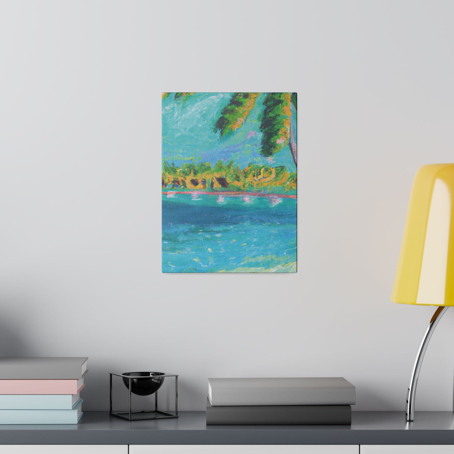 4831J - Bahamas Ocean Painting Print | Bahamas | Ocean | Beach | Poster | Home Decor | Wall Art | Canvas