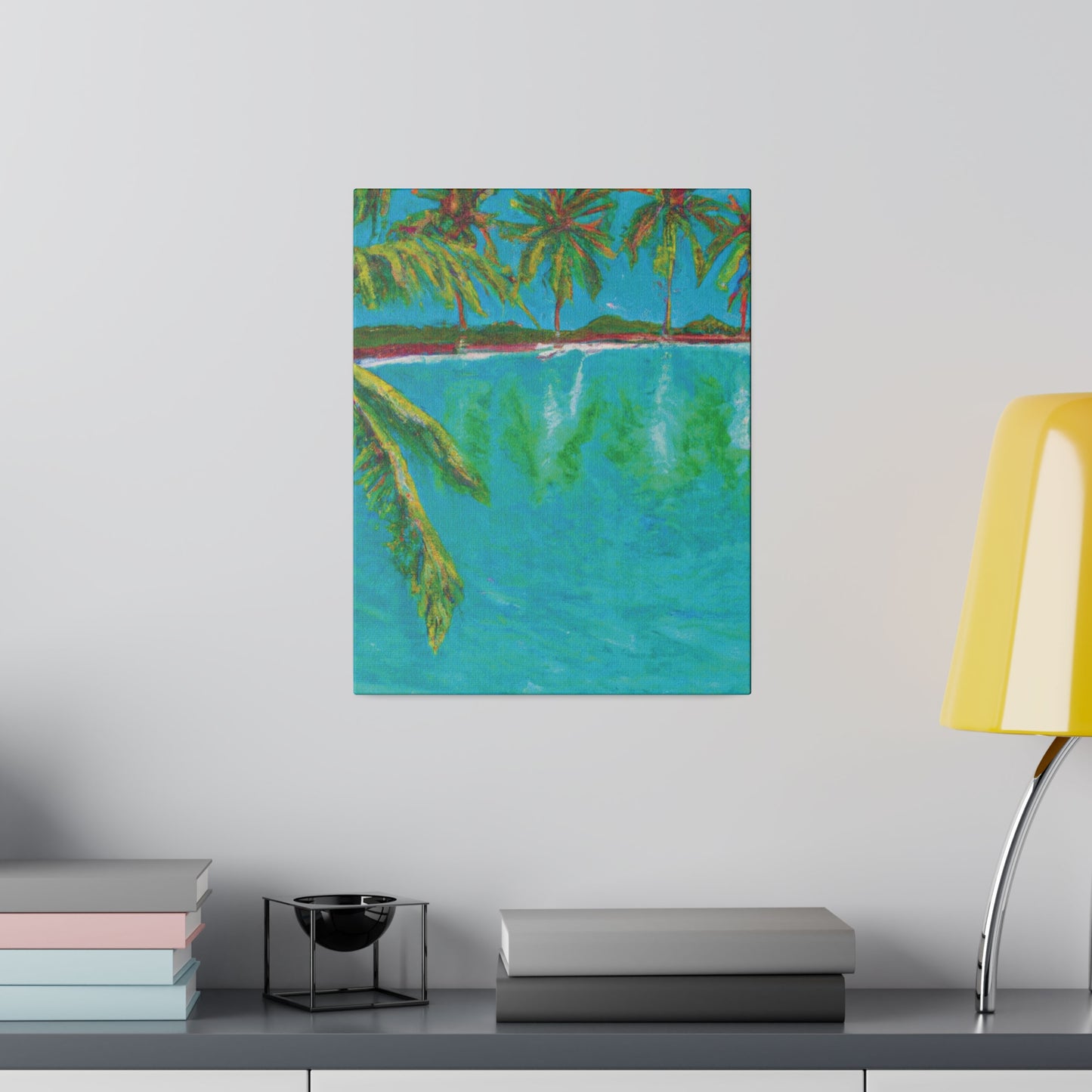 3255Q - Bahamas Ocean Painting Print | Bahamas | Ocean | Beach | Poster | Home Decor | Wall Art | Canvas